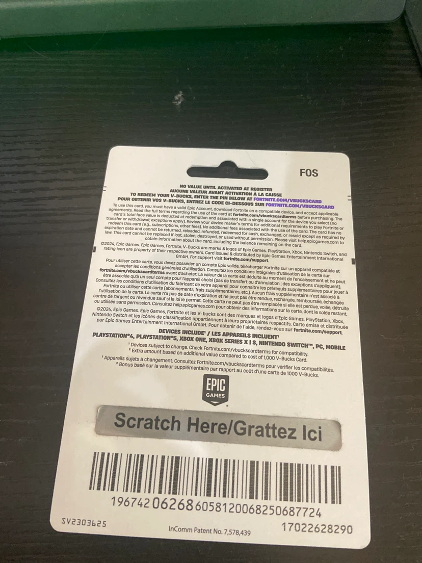 Fortnite 2,800 V-Bucks Gift Card - photo 2