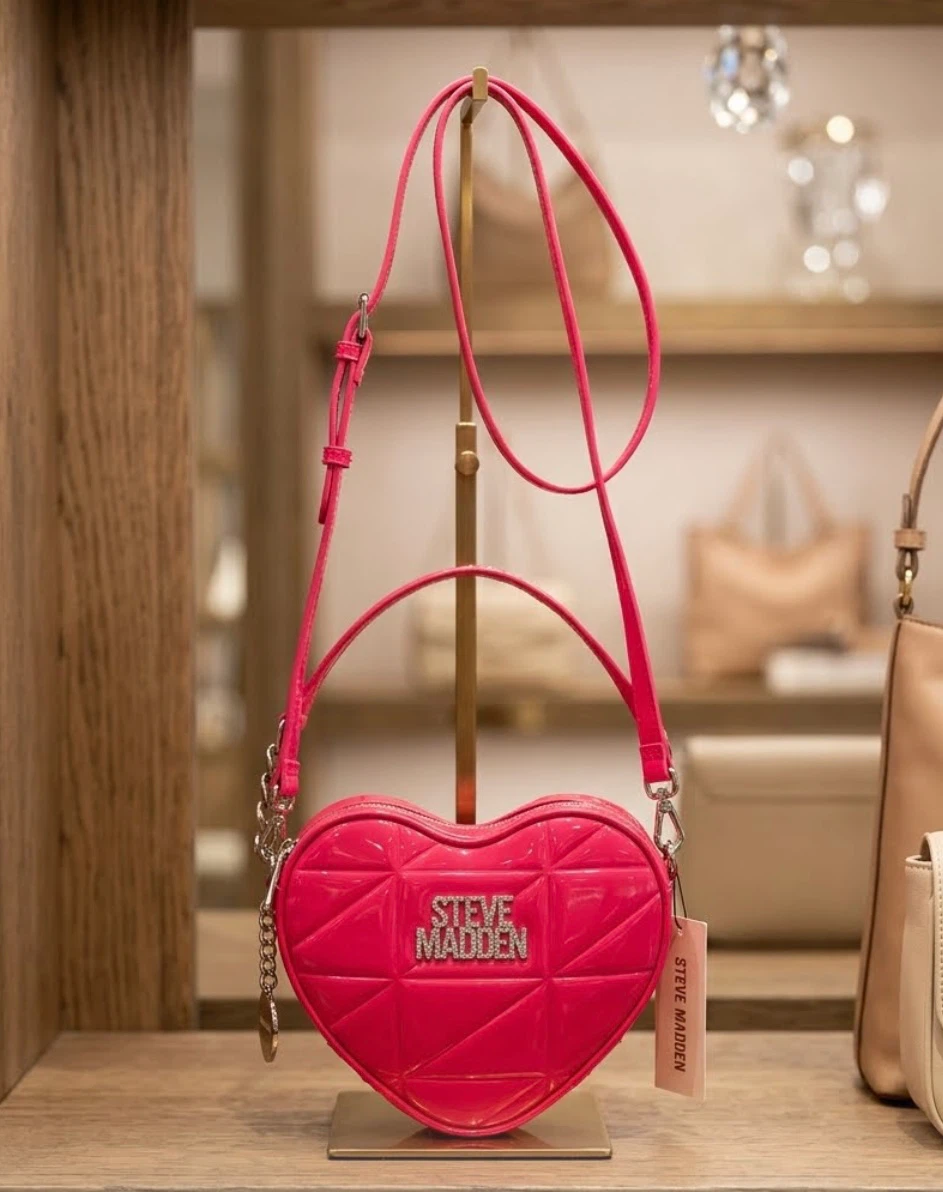 Steve Madden Pink Heart Crossbody Bag - photo 2