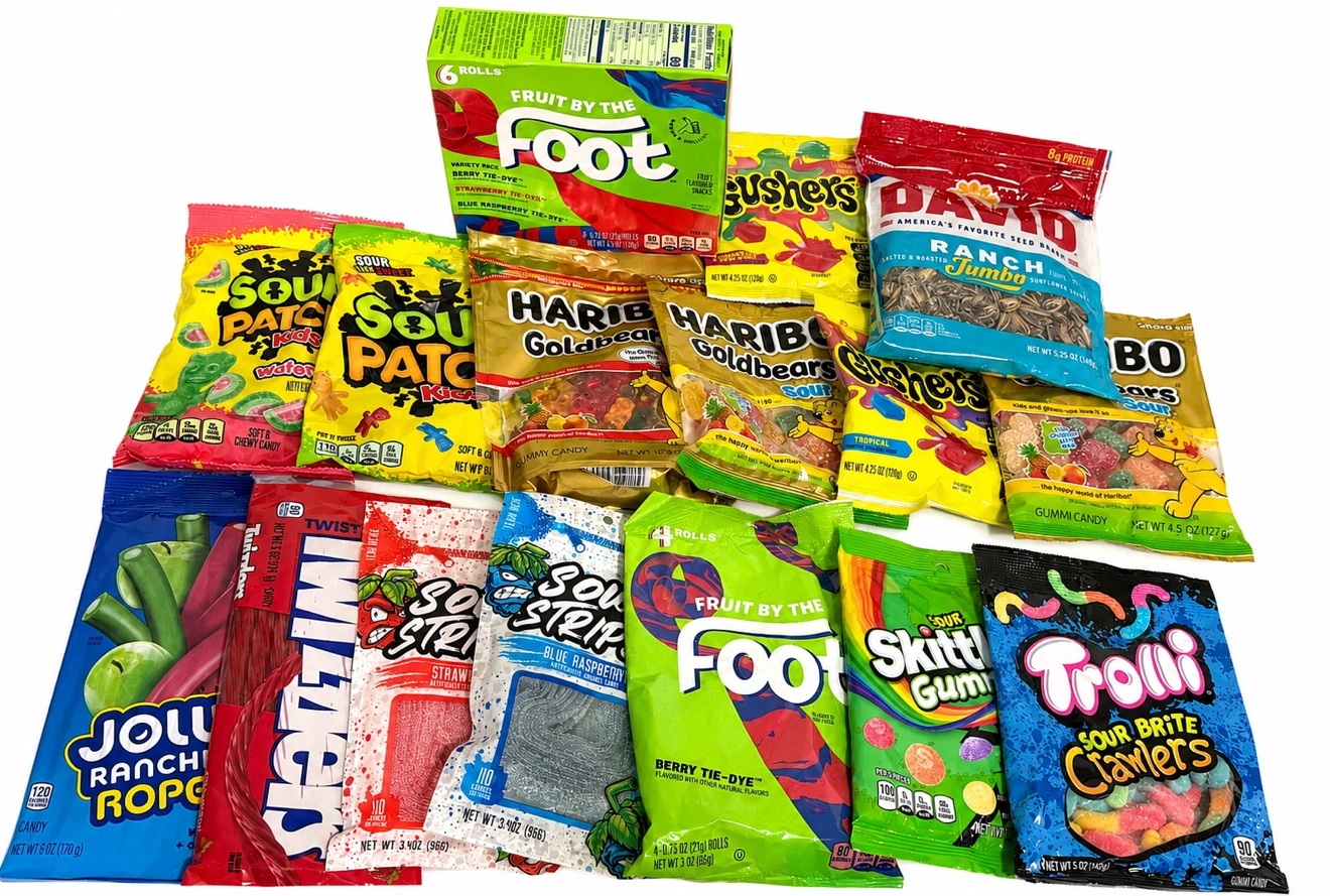 Assorted Candy and Snacks Bundle