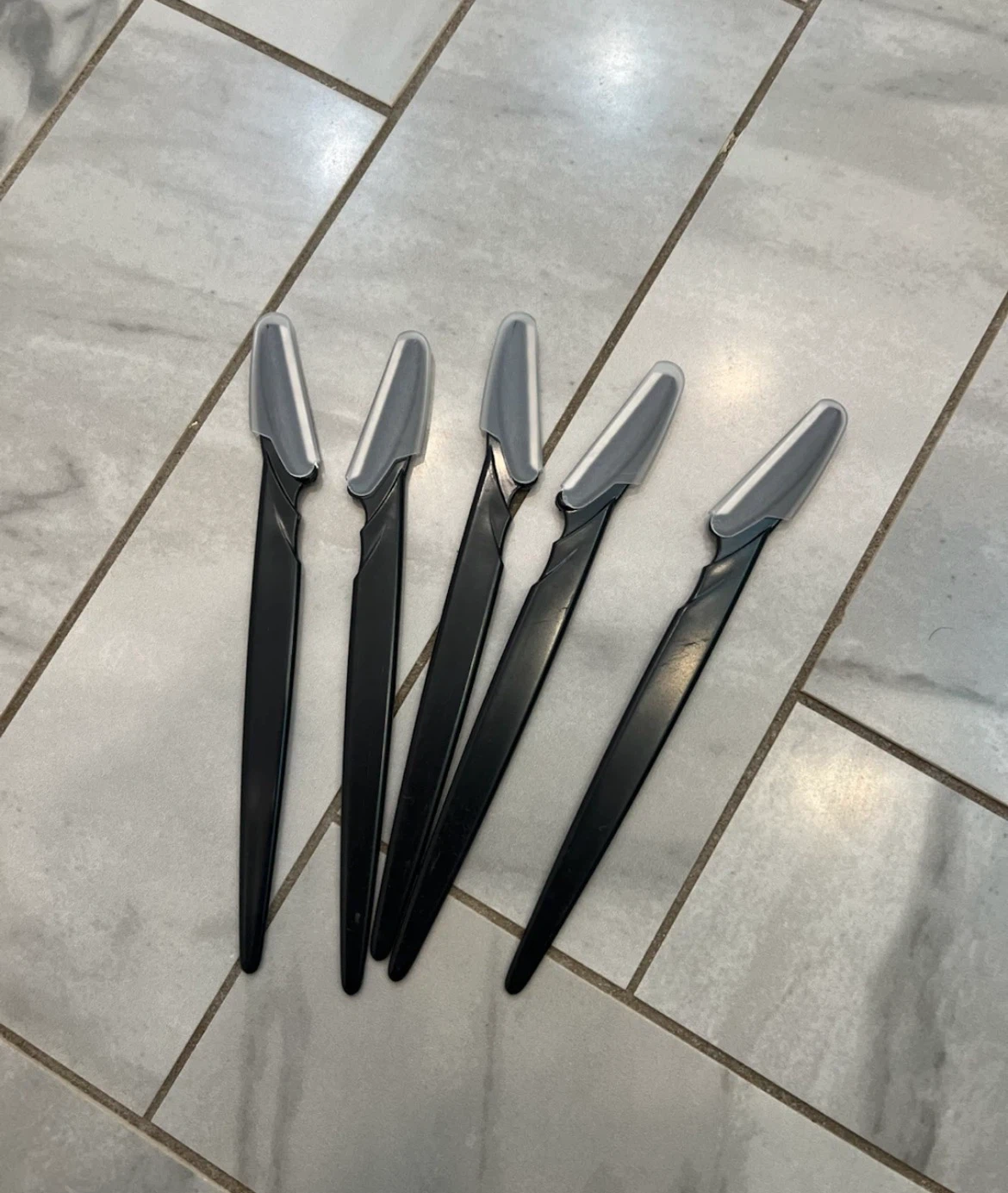 Set of 5 Eyebrow/Face Razors NEW