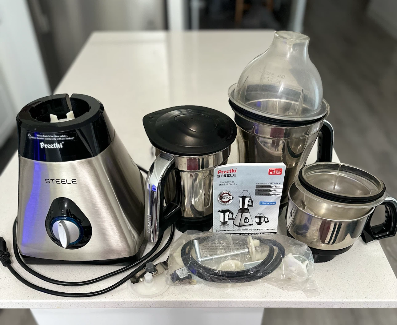 Preethi stainless steel mixer