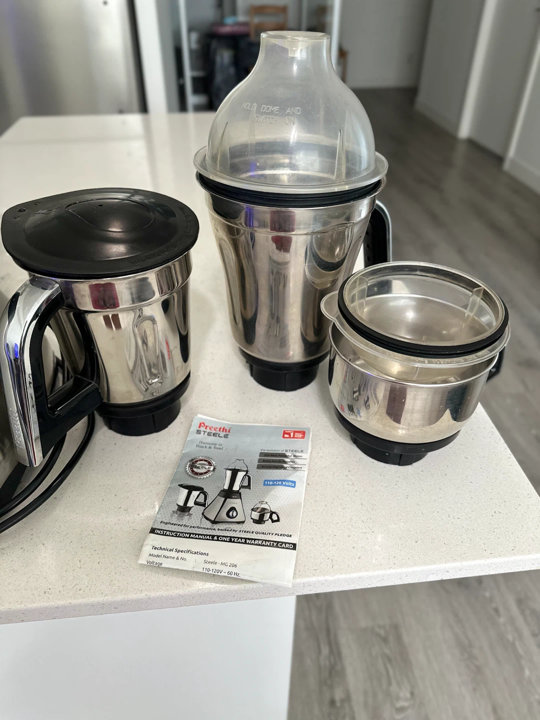 Preethi stainless steel mixer - photo 4