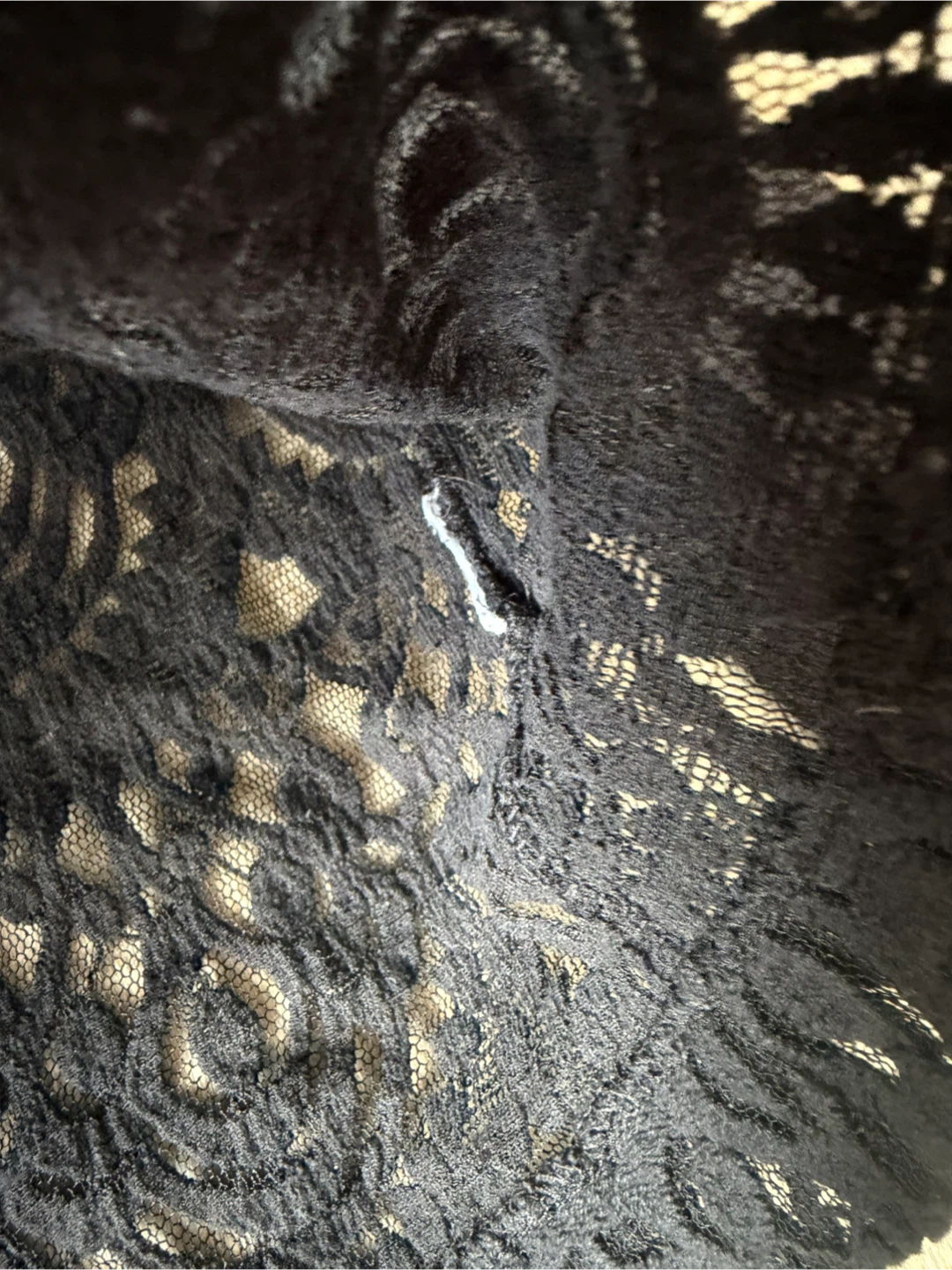 Banana Republic Black Lace Long Sleeve Top - photo 3