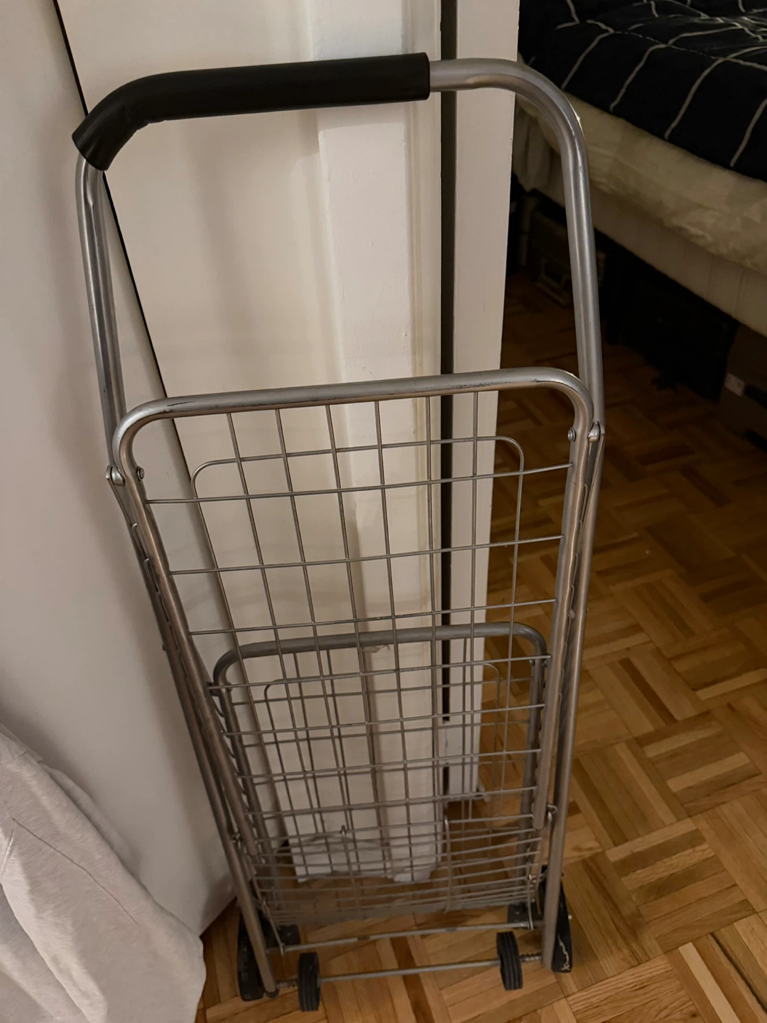 Folding Metal Shopping Cart