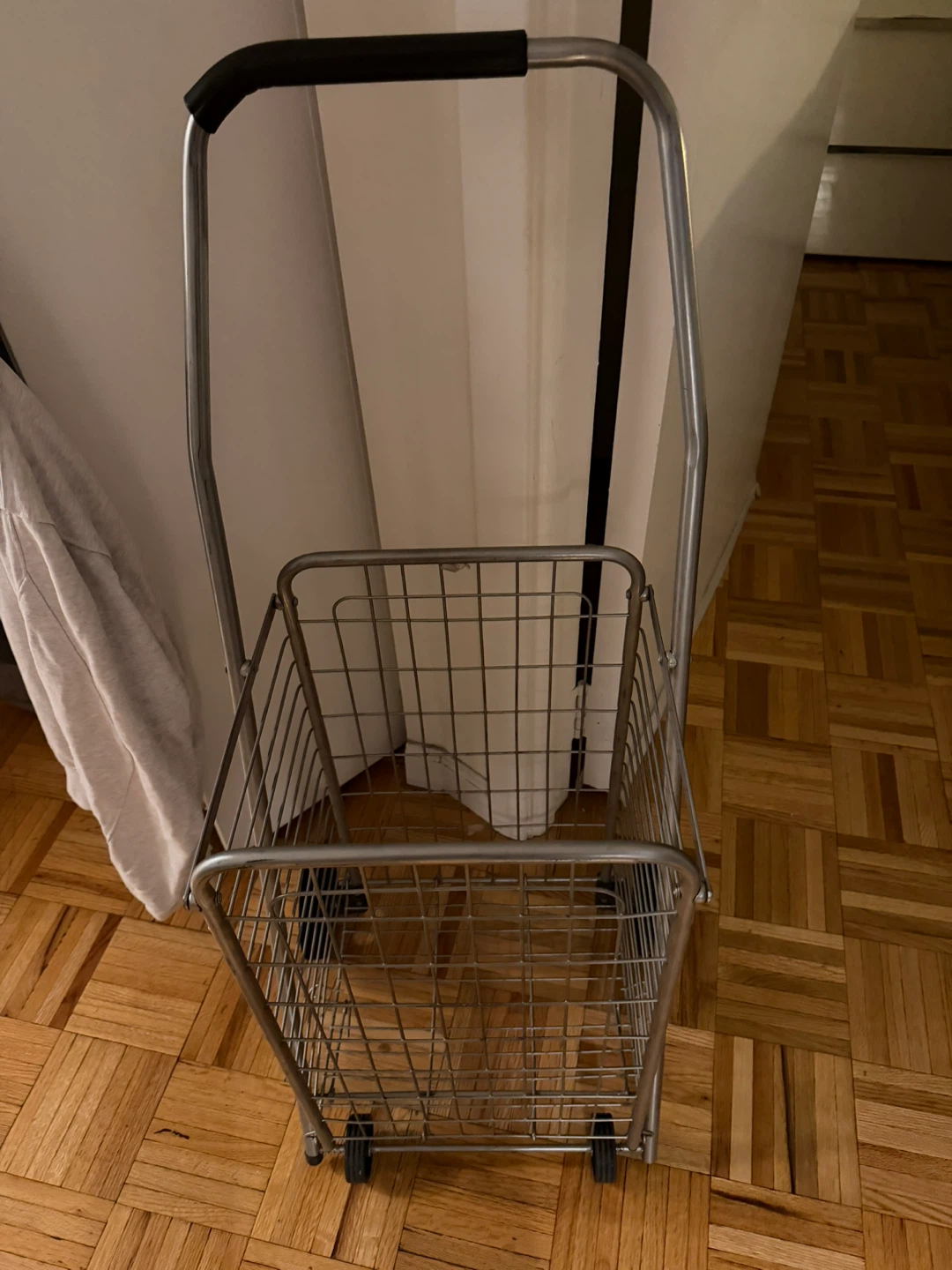 Folding Metal Shopping Cart - photo 2