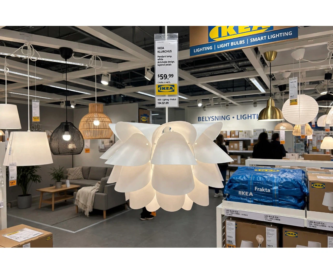 Ikea Clurchus Artichoke Pendant Lamp - photo 3