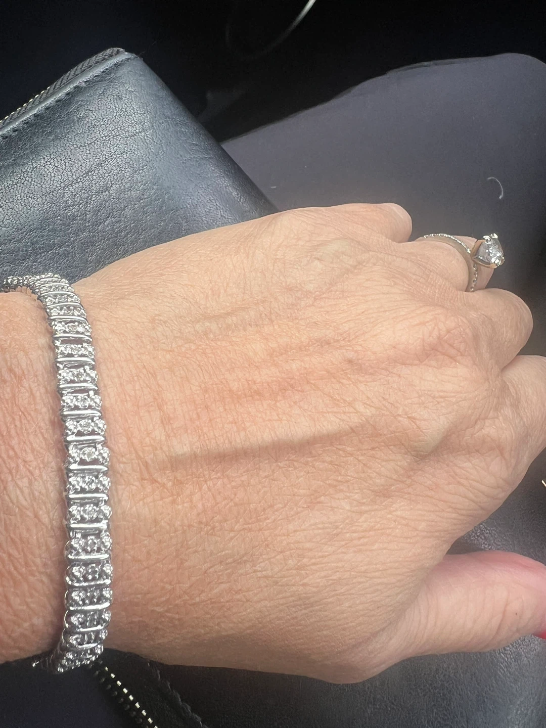 925 silver and Diamond 0.50 CTW Tennis Bracelet