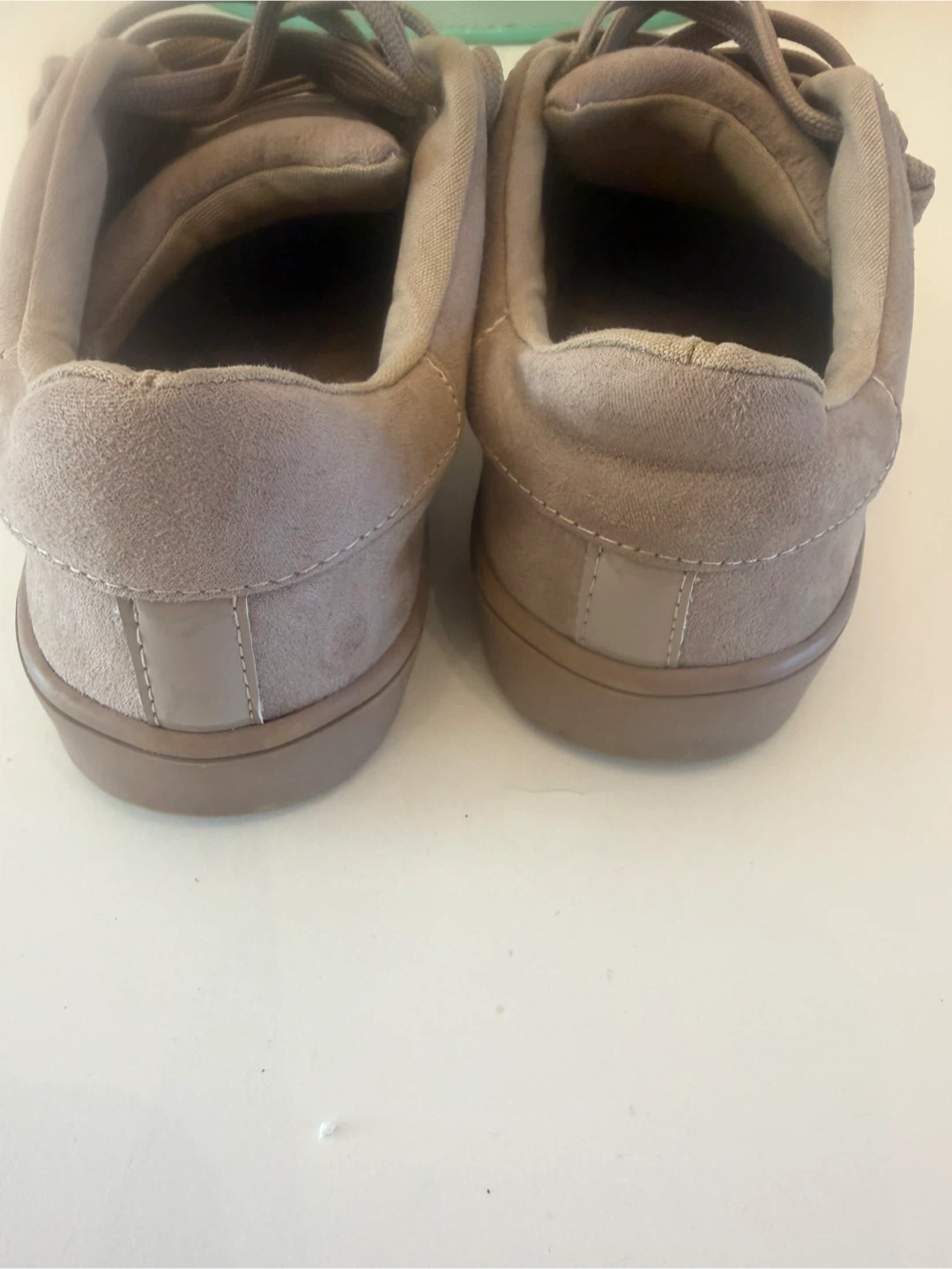 JUSTFAB Taupe Suede Sneakers - photo 5
