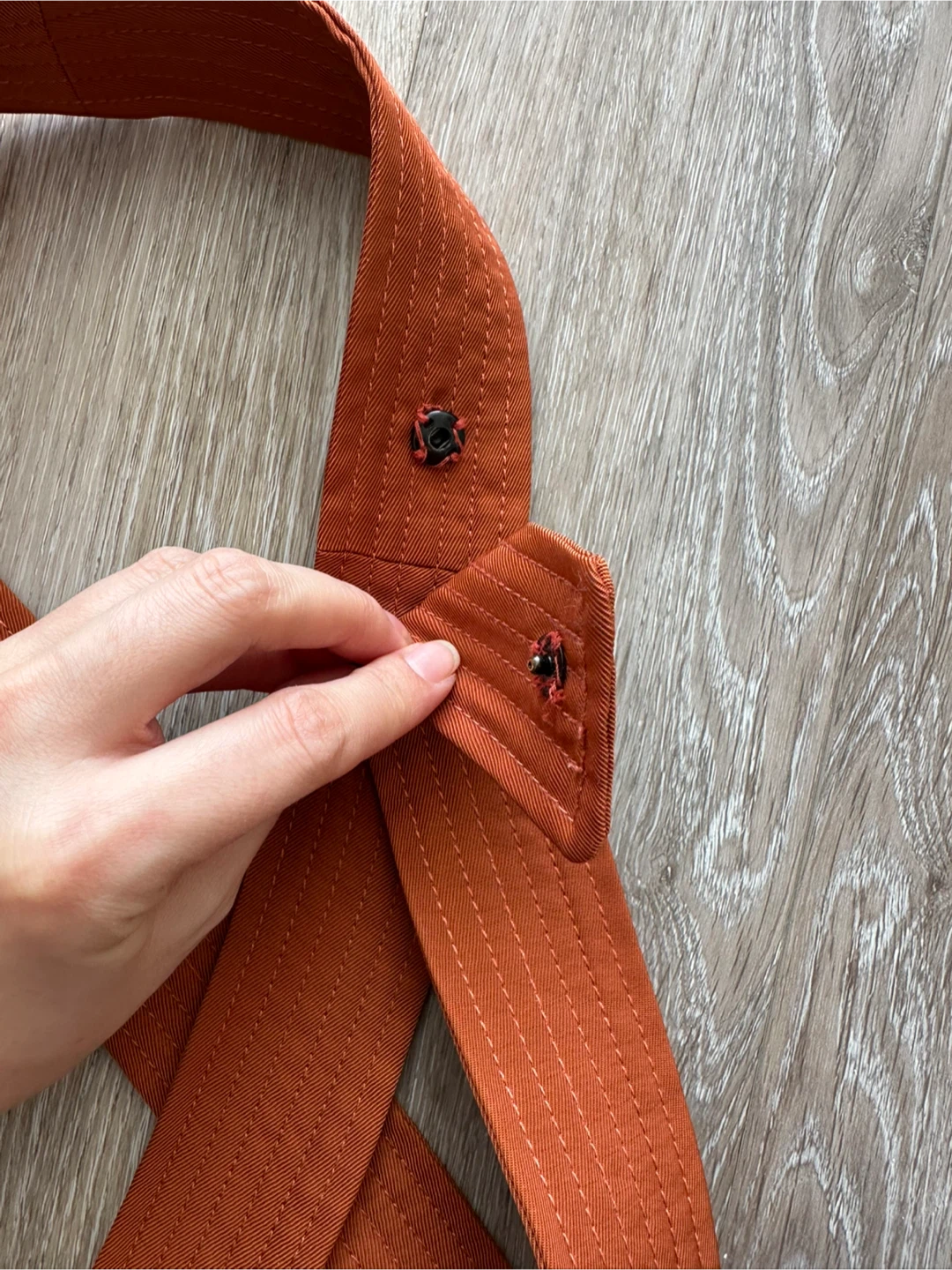 Burnt Orange Belt with Buckle - photo 3
