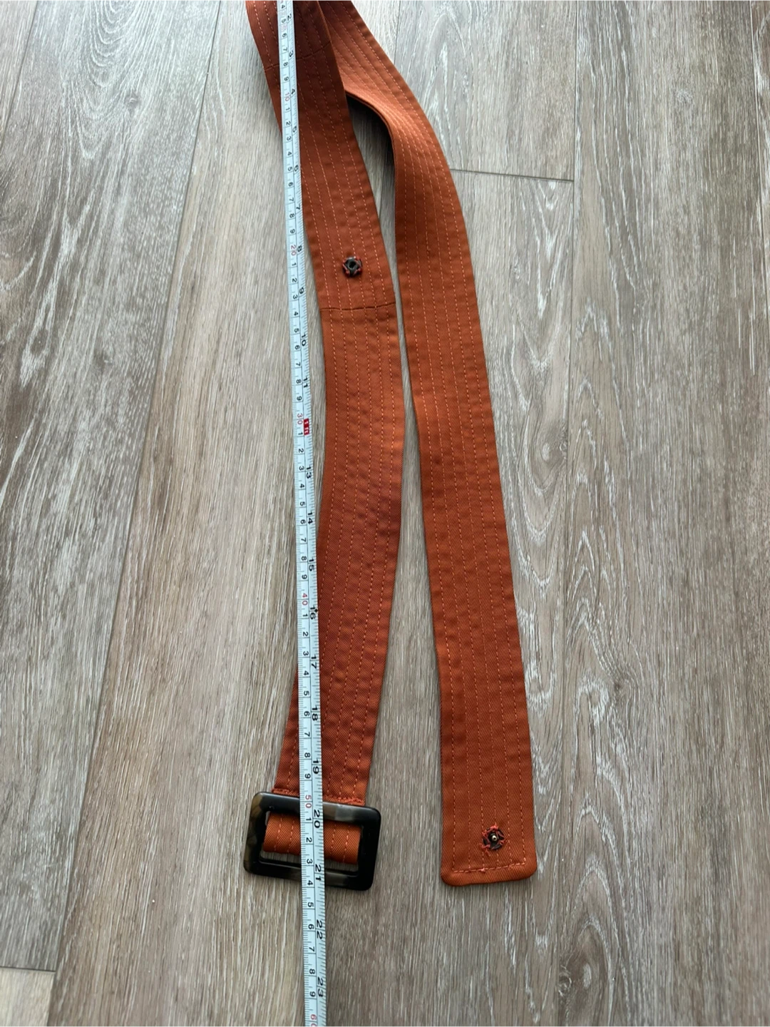 Burnt Orange Belt with Buckle - photo 4