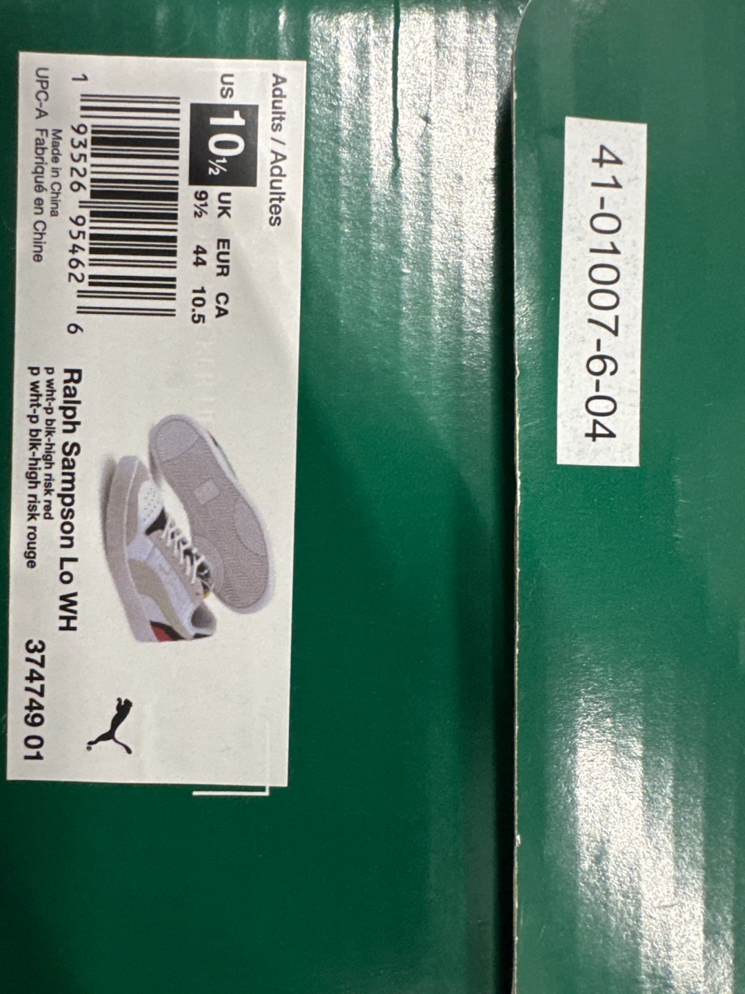 Puma Ralph Sampson Lo WH Sneakers - photo 2