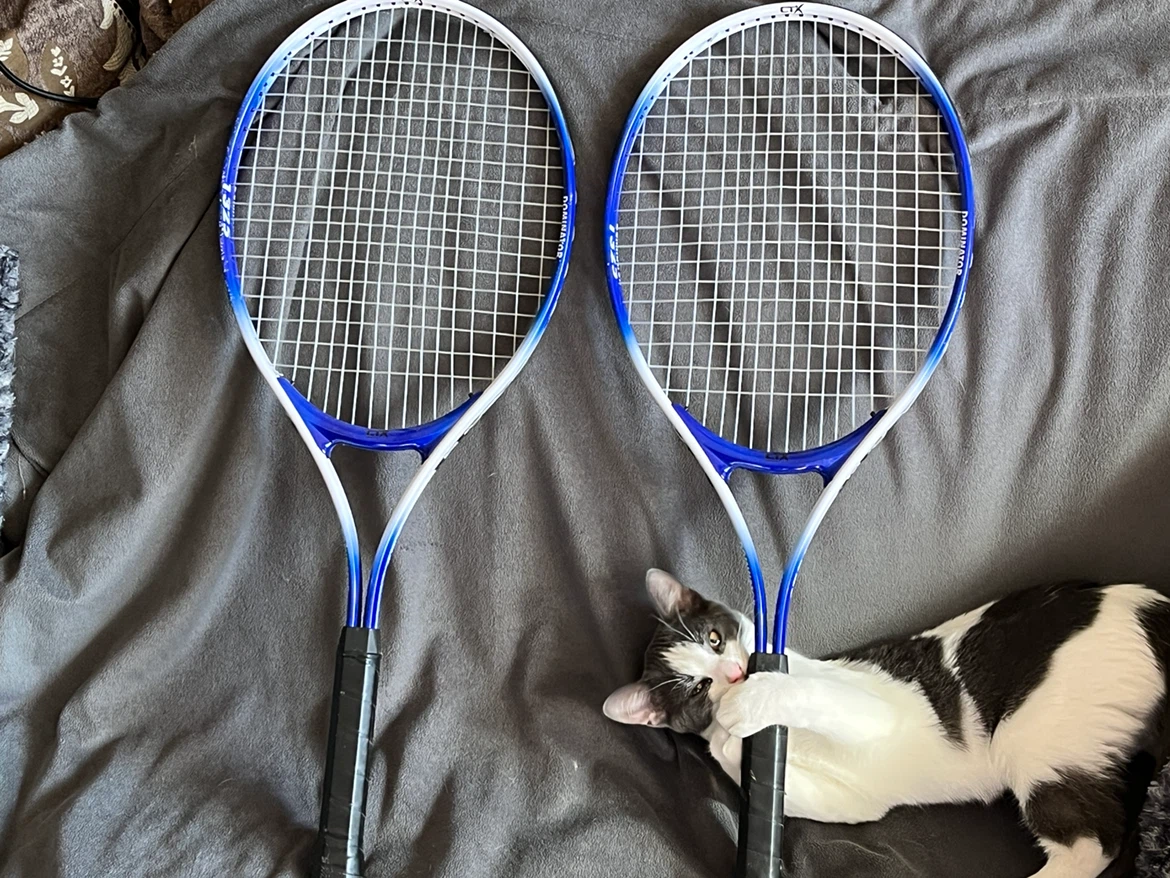Two CTX Dominator 1325 Tennis Rackets - photo 5
