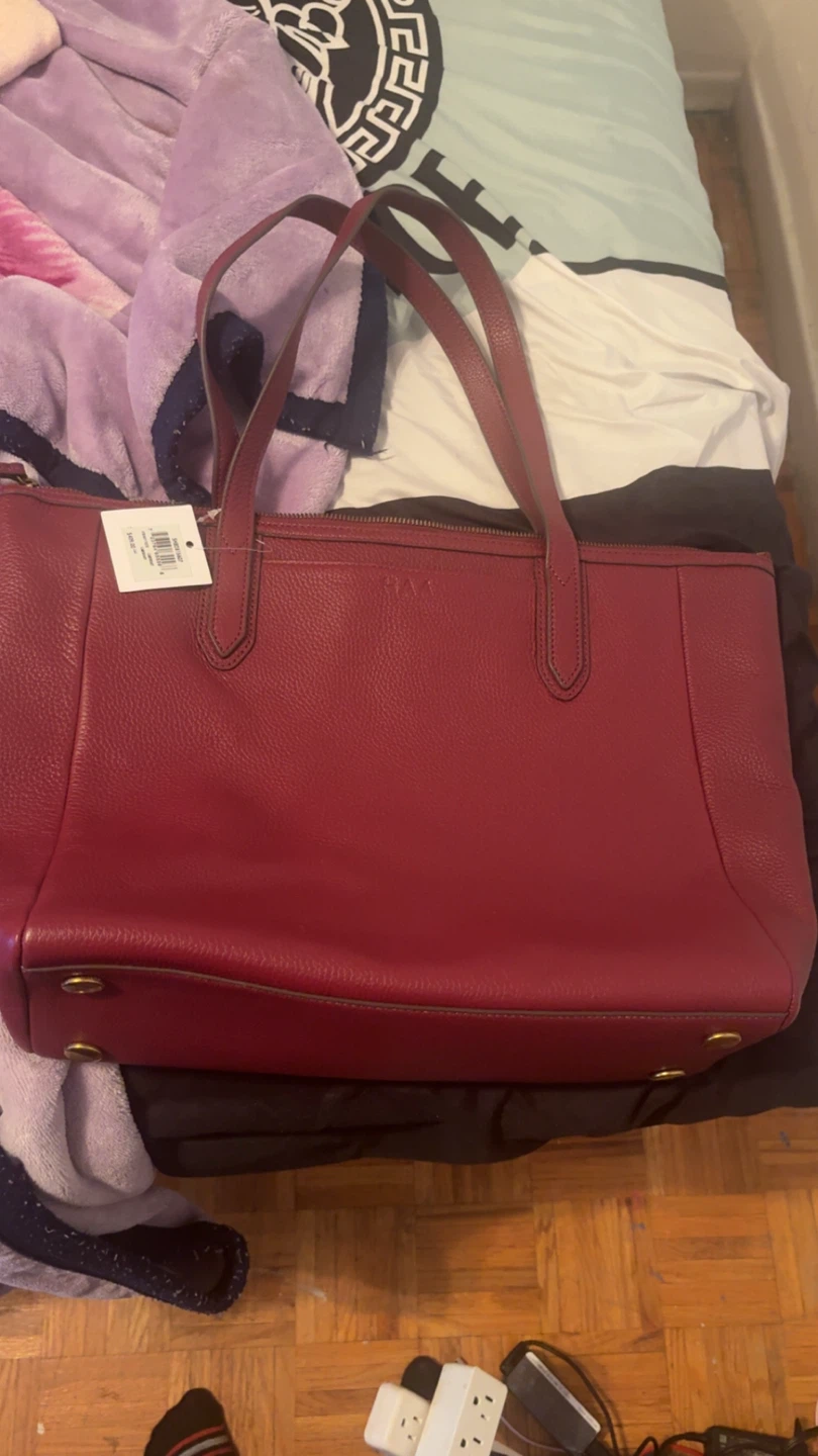 Fossil Sydney Tote Bag - Cabernet
