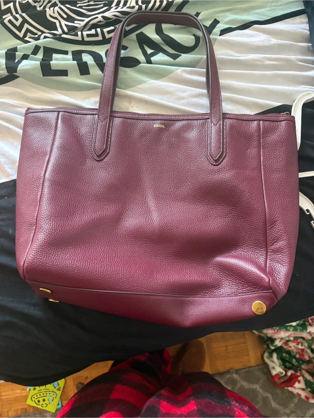 Fossil Sydney Tote Bag - Cabernet - photo 2