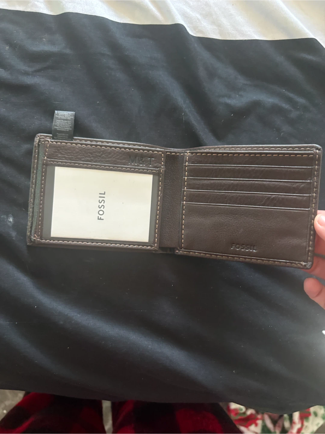 Fossil Allen Traveler Wallet Dark Brown - photo 2