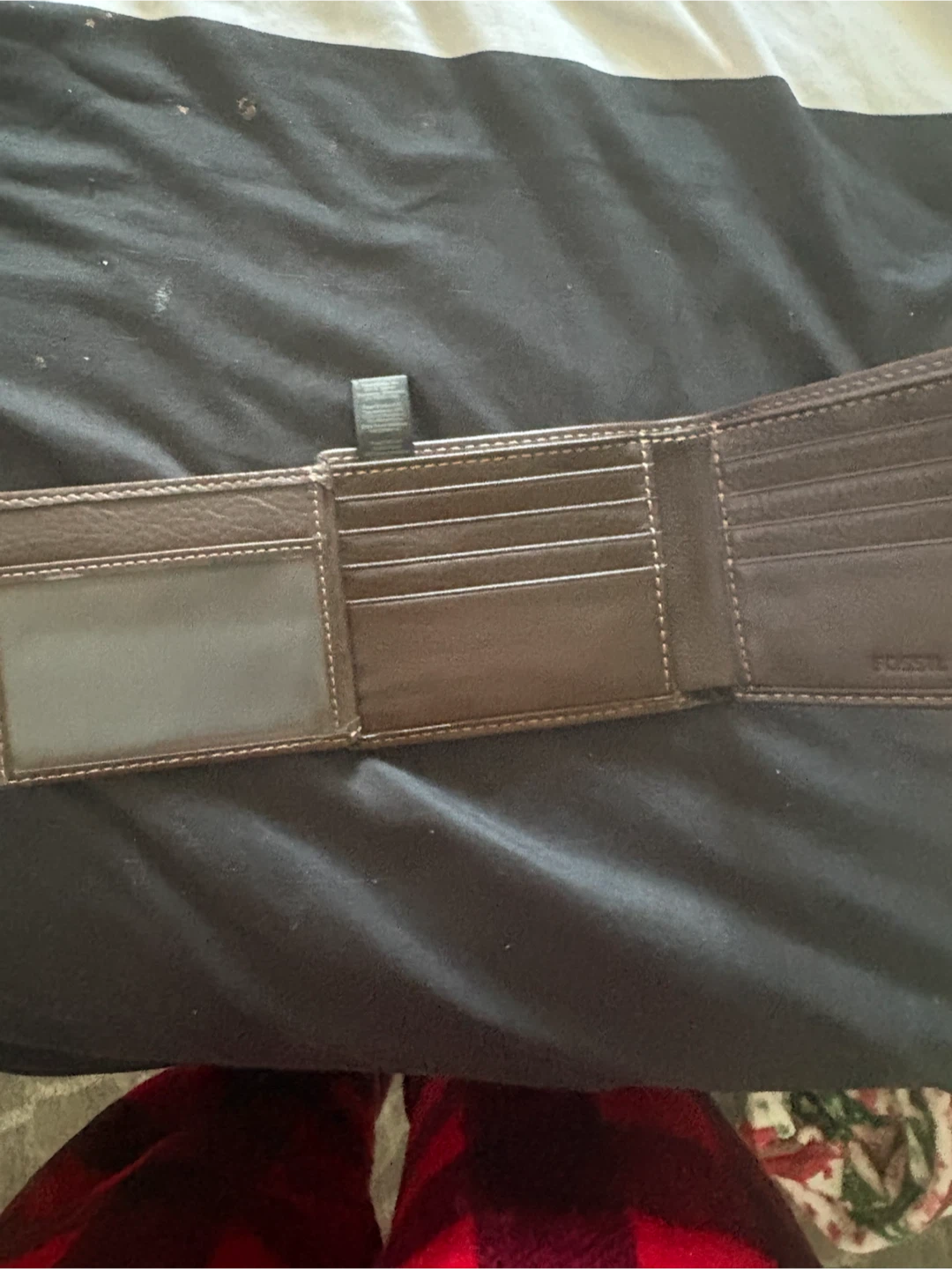 Fossil Allen Traveler Wallet Dark Brown - photo 3