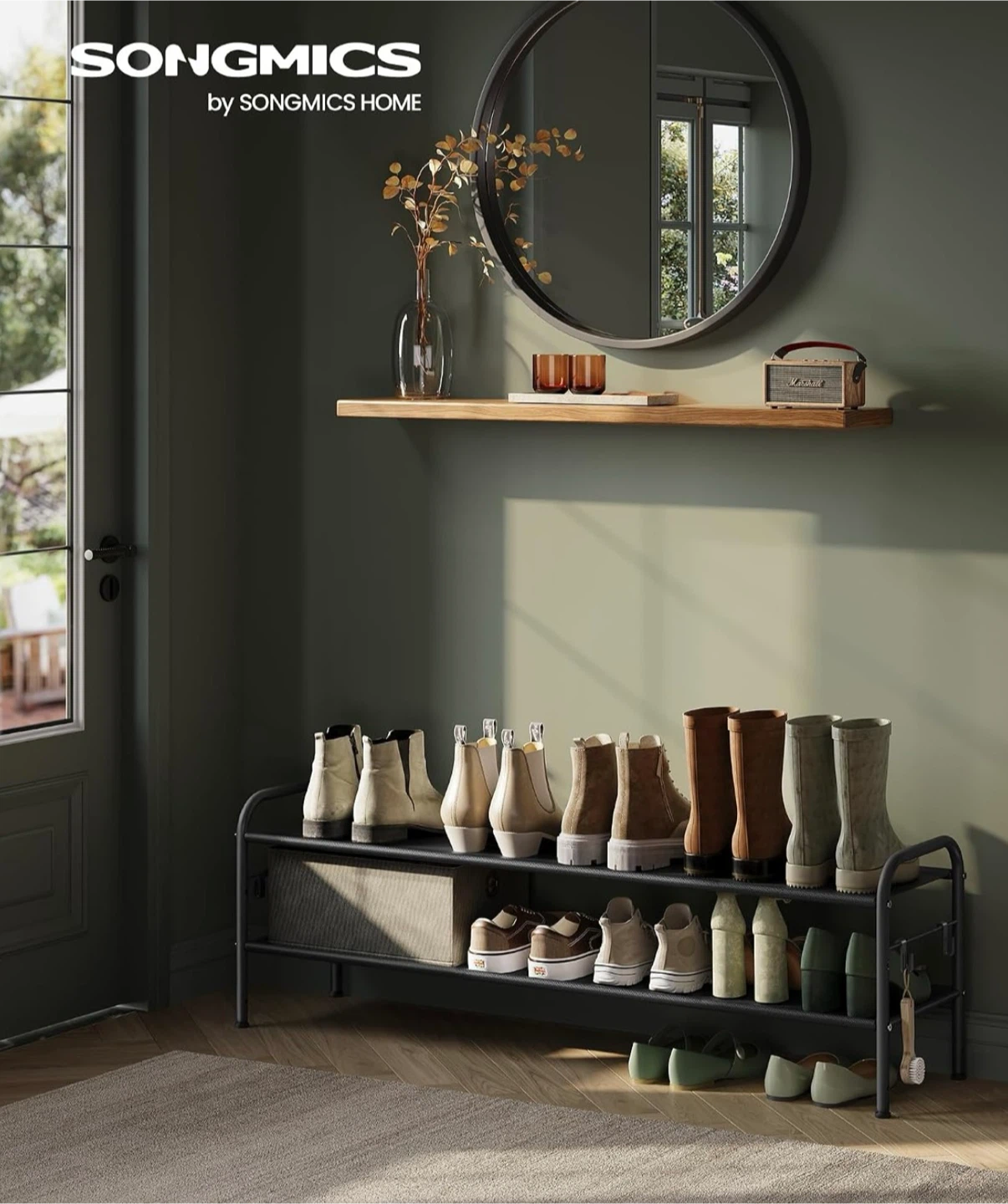 SONGMICS Adjustable Shoe Rack - photo 2