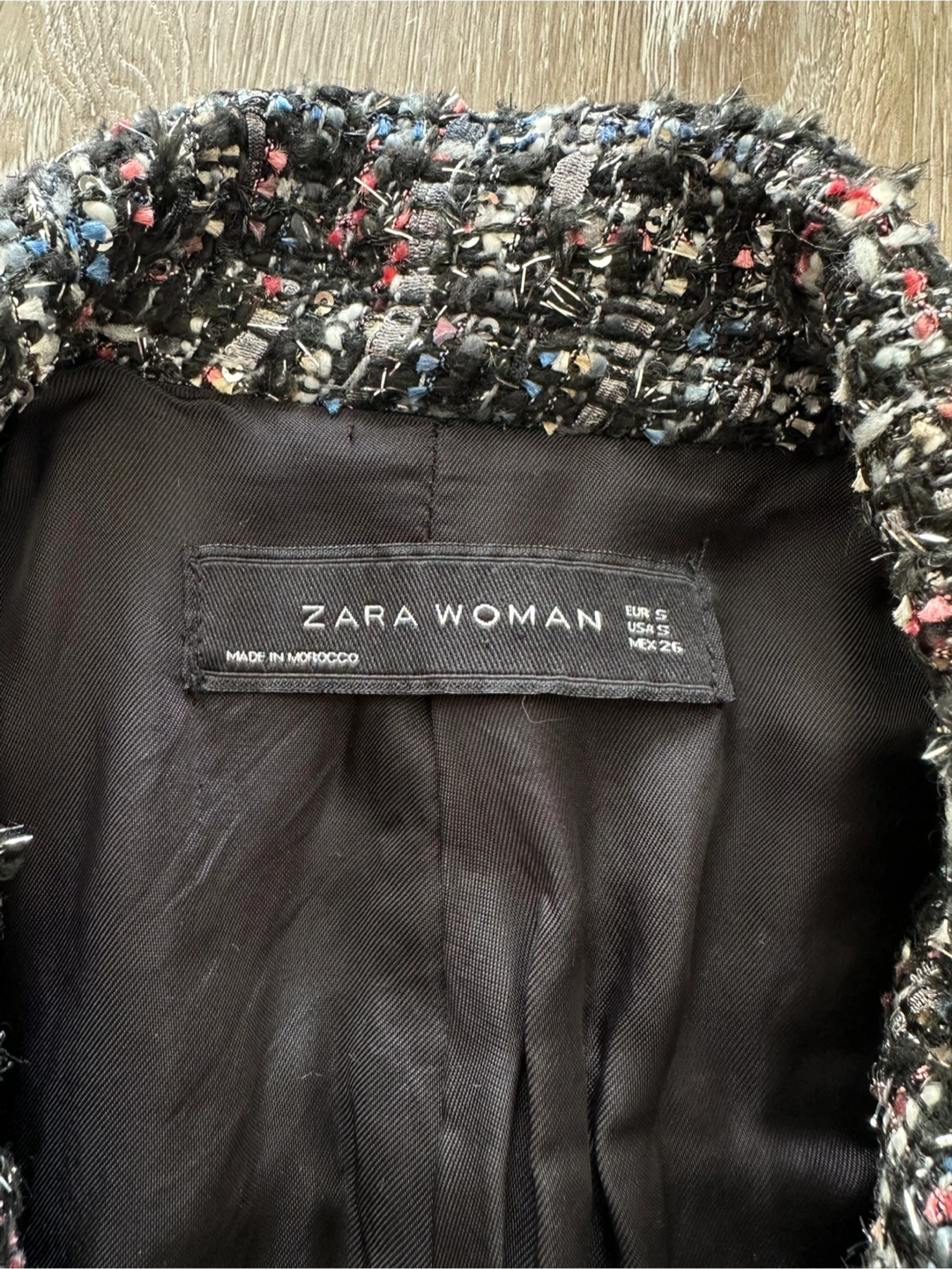 Zara Woman Tweed Blazer jacket XS - photo 2