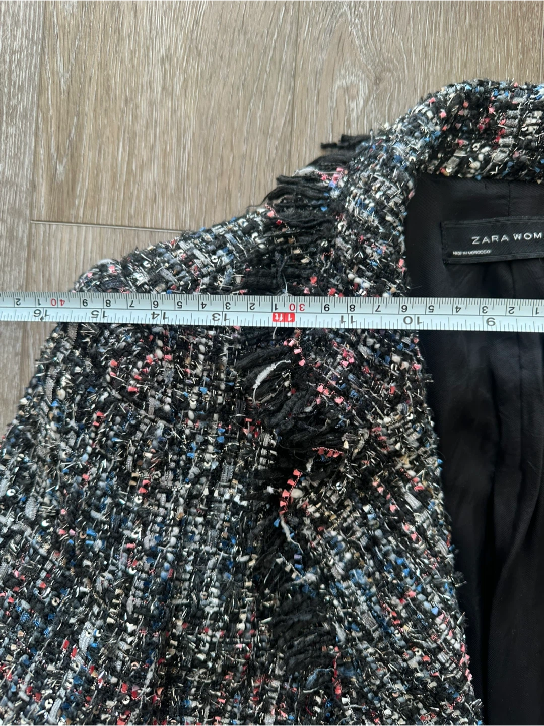 Zara Woman Tweed Blazer jacket XS - photo 3