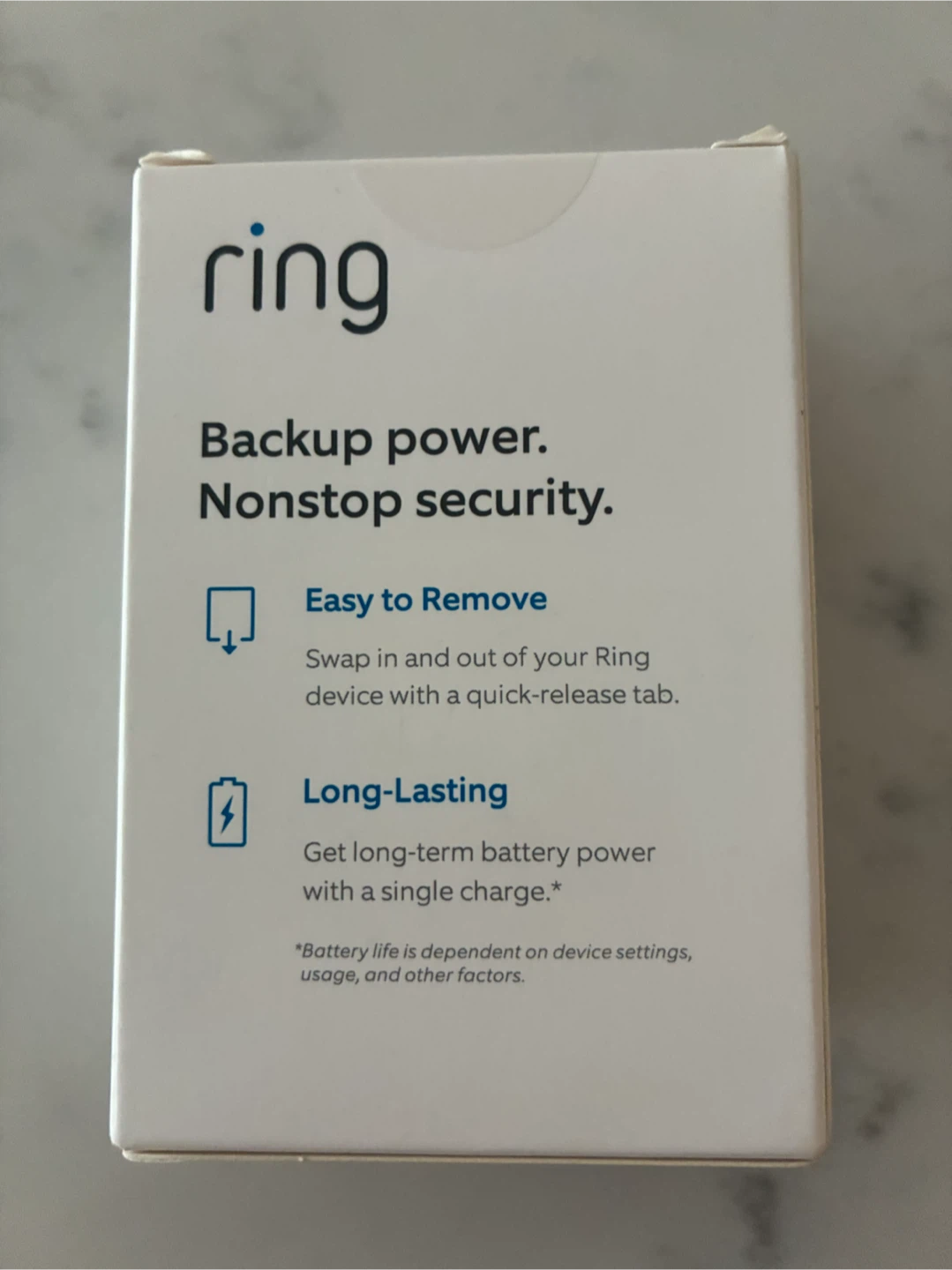 Ring Quick Release Battery Pack - photo 2