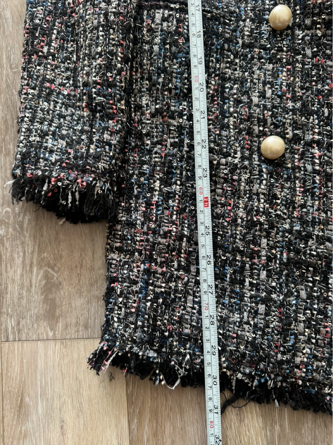 Zara Woman Tweed Blazer jacket XS - photo 5