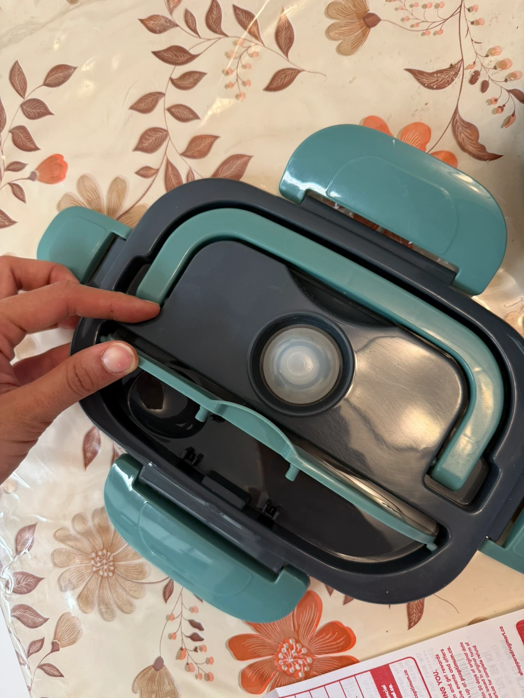 Electric Portable Food Warmer Lunch Box - photo 4