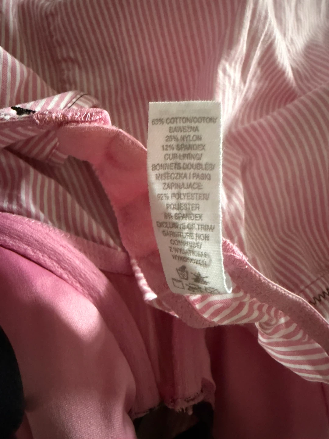 La Senza Pink Striped Babydoll - photo 5