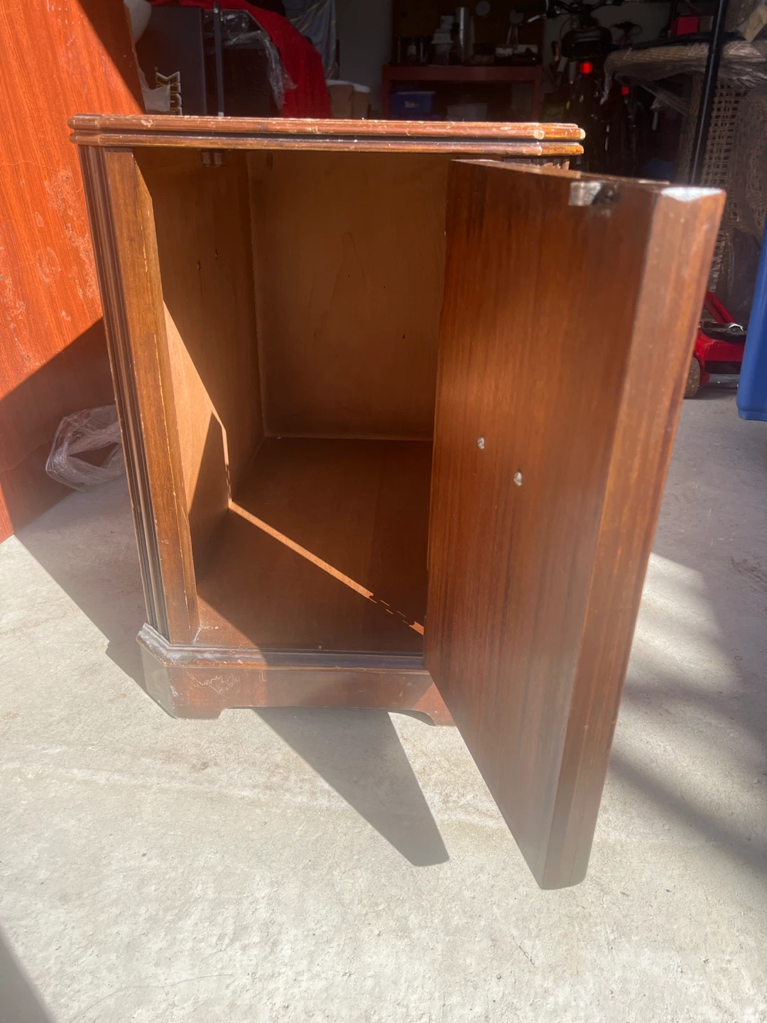 Vintage Wooden Side Table - photo 2