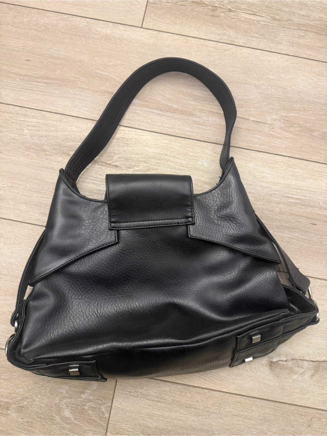 Matt & Nat black vegan leather hobo bag - photo 2