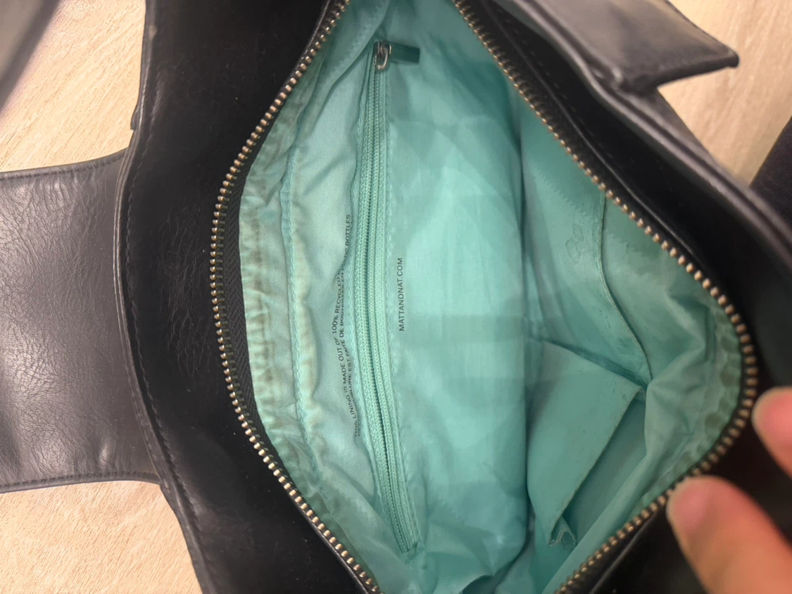 Matt & Nat black vegan leather hobo bag - photo 5