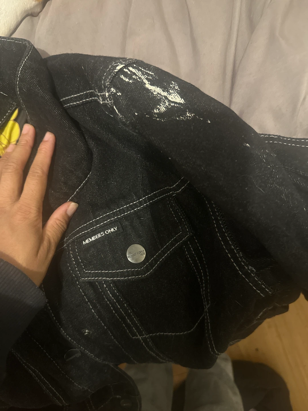Members Only Looney Tunes Denim Jacket - photo 2