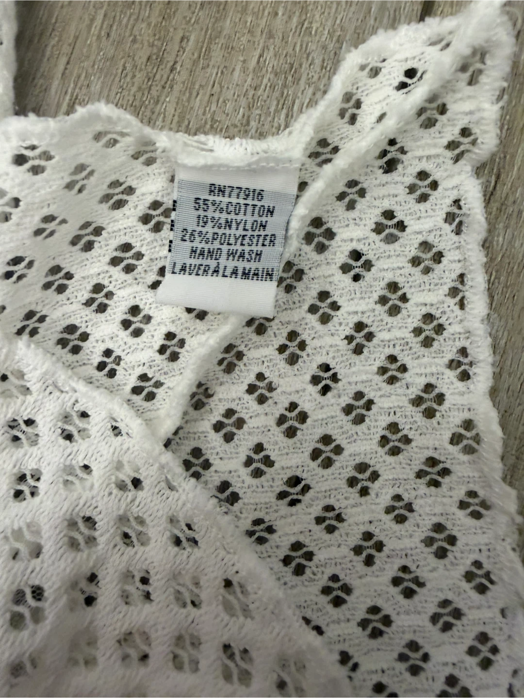 Anthropologie White Lace Poncho Top - photo 4