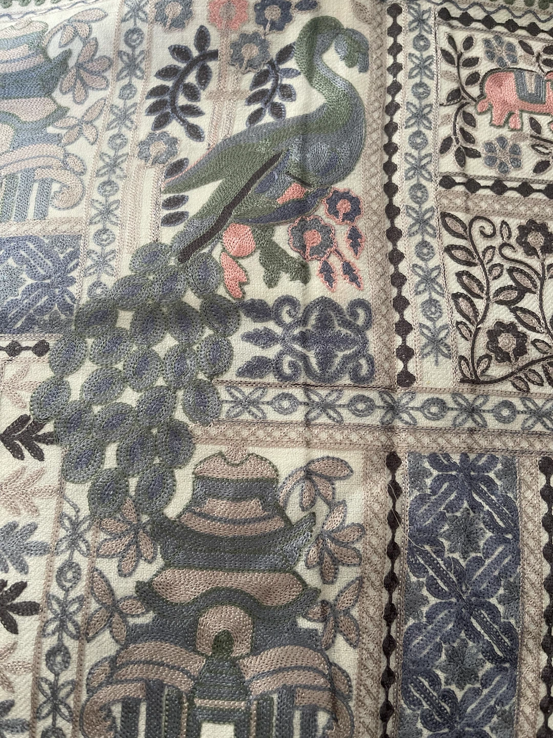 Embroidered Decorative Fabric Scarf - photo 3