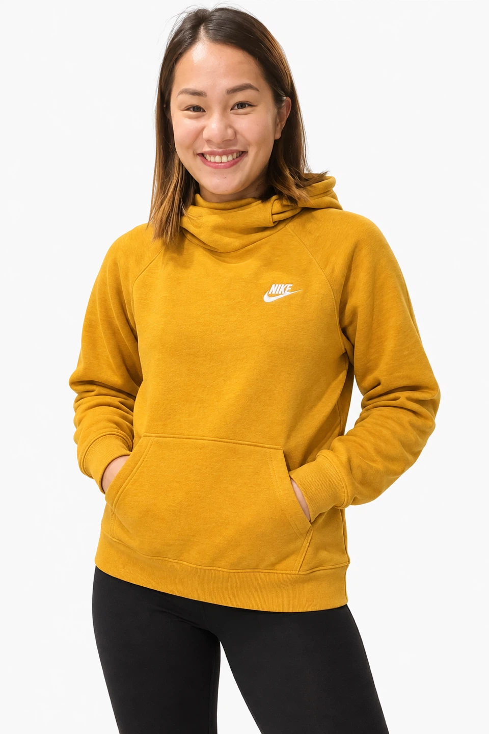 Nike Mustard Yellow Hoodie