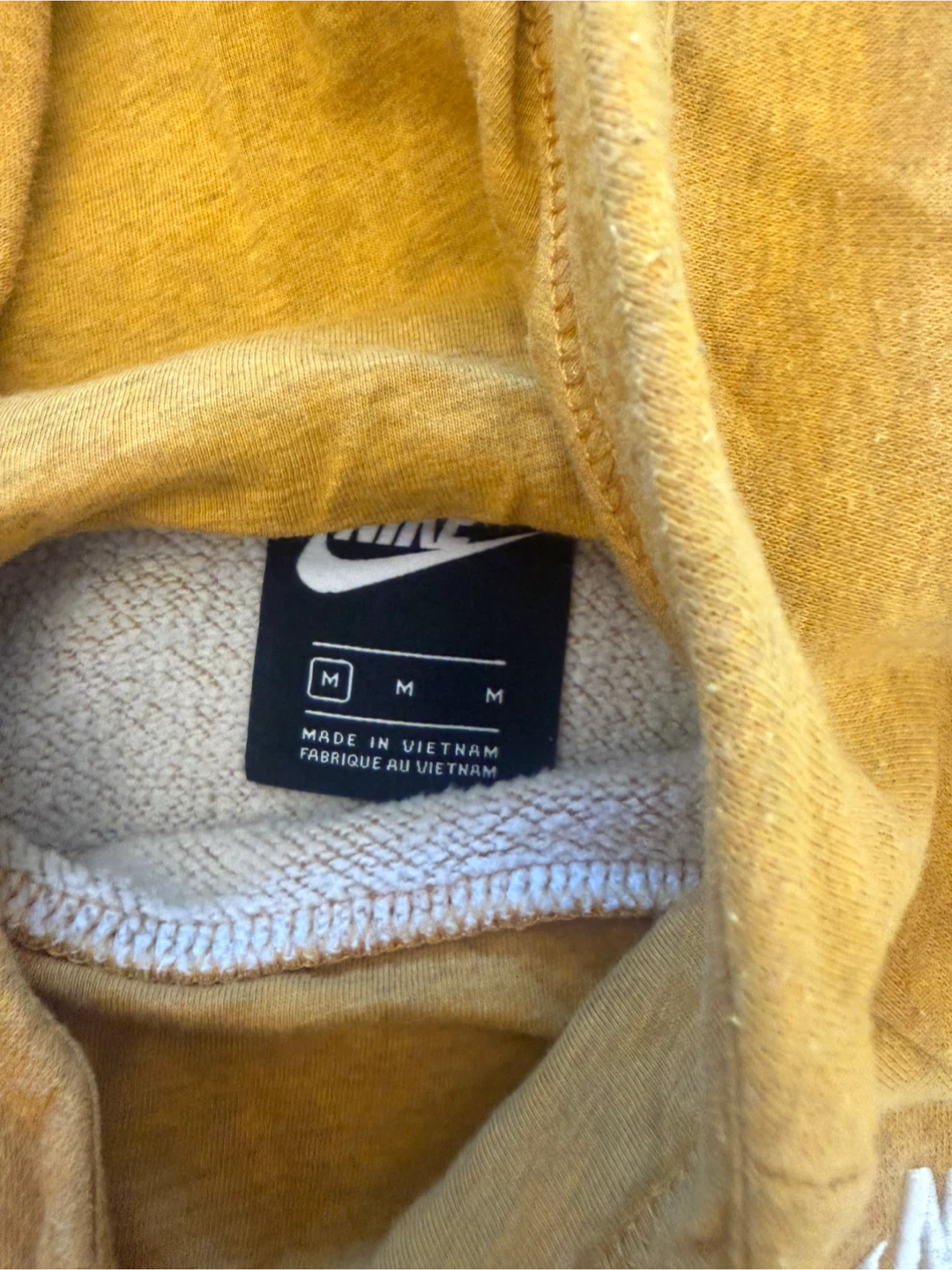 Nike Mustard Yellow Hoodie - photo 2