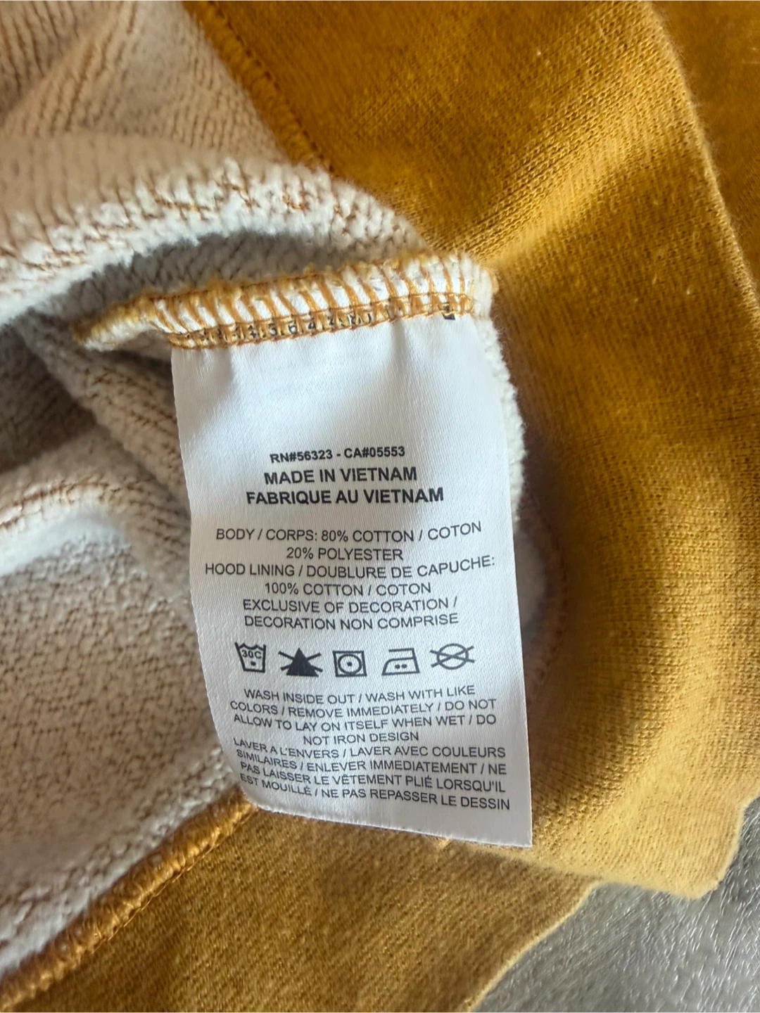 Nike Mustard Yellow Hoodie - photo 3