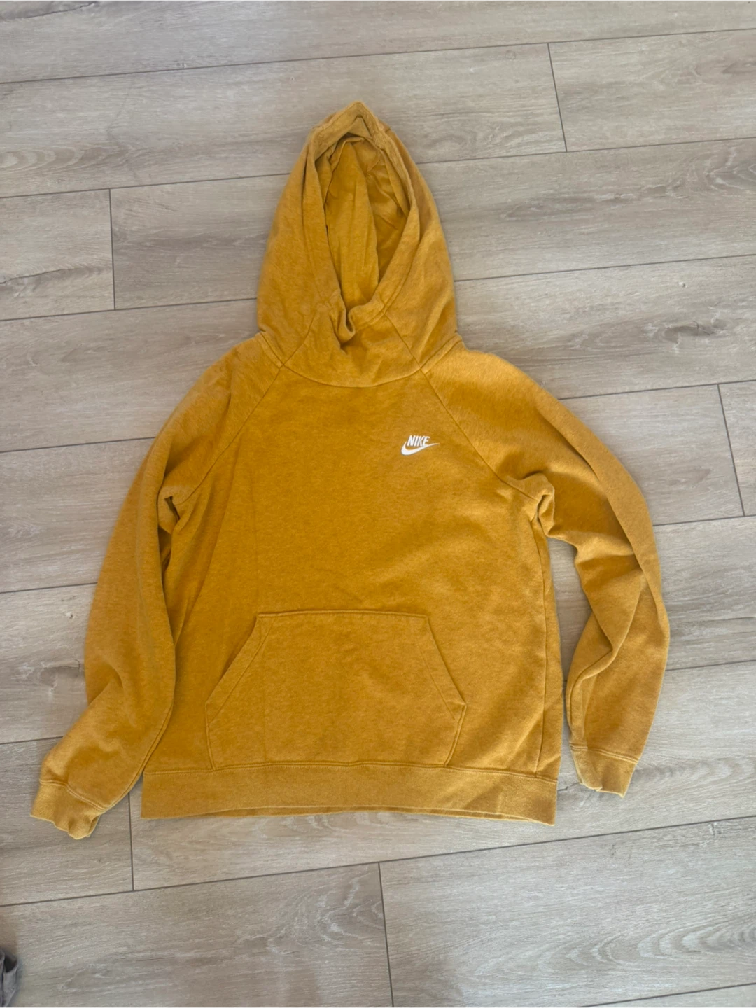 Nike Mustard Yellow Hoodie - photo 4
