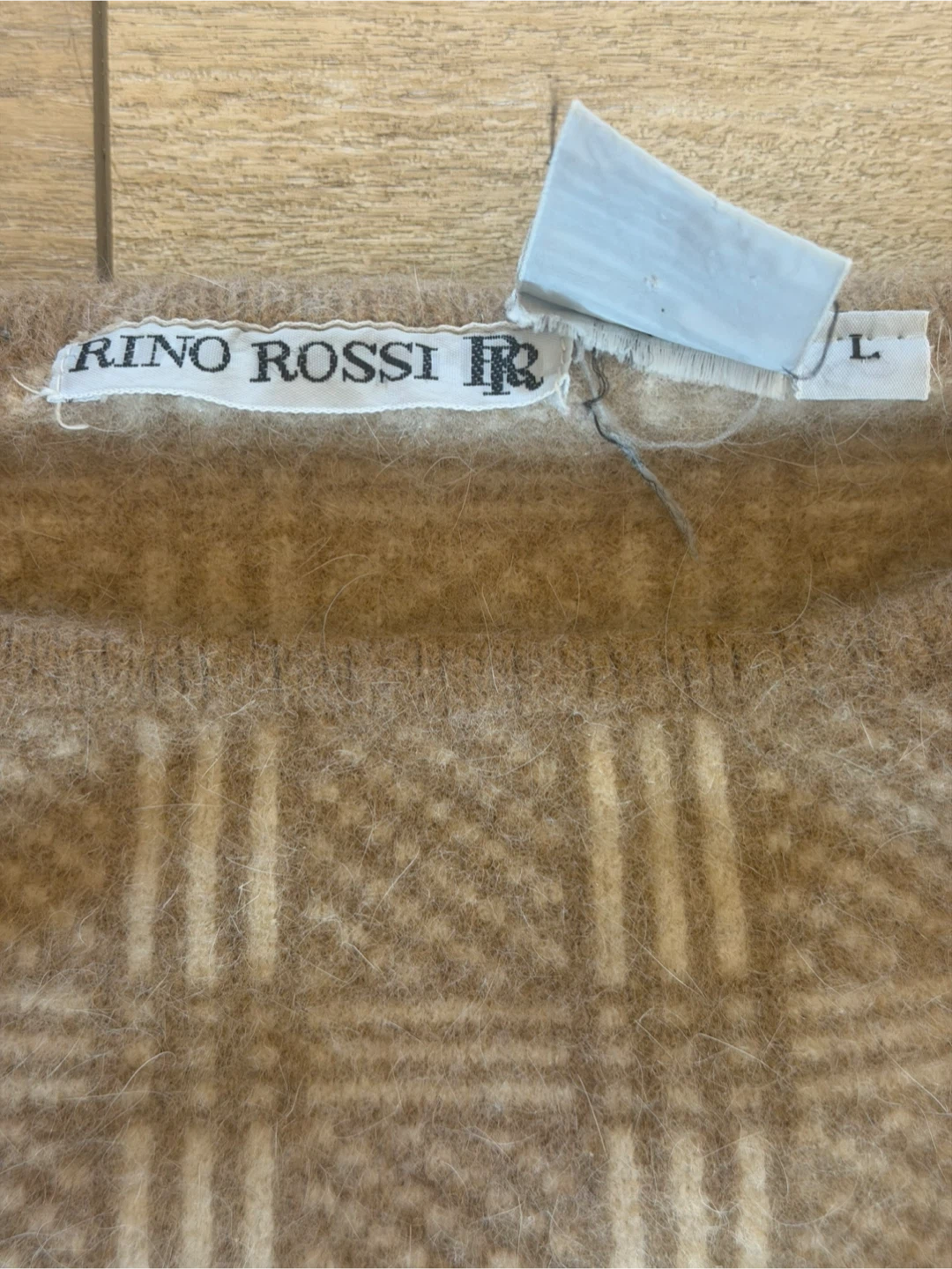 Rino Rossi Plaid Lambswool Blend Sweater - photo 2