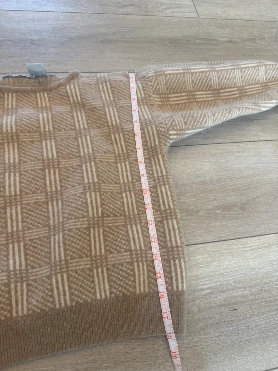 Rino Rossi Plaid Lambswool Blend Sweater - photo 5