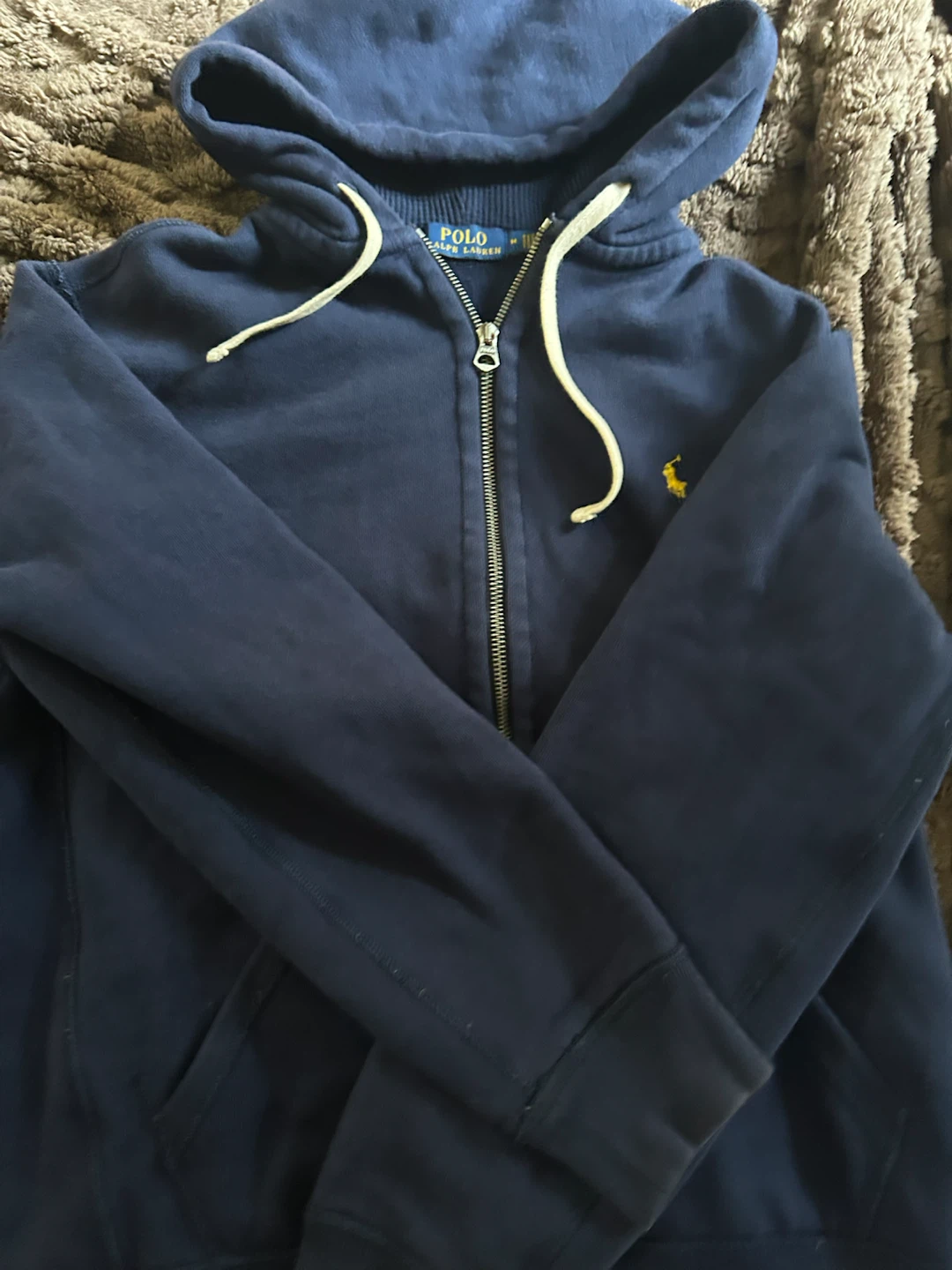 Polo Ralph Lauren Zip-Up Hoodie Navy