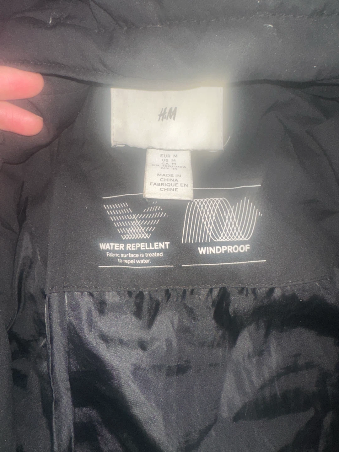 H&M Black Winter Parka Jacket - photo 2