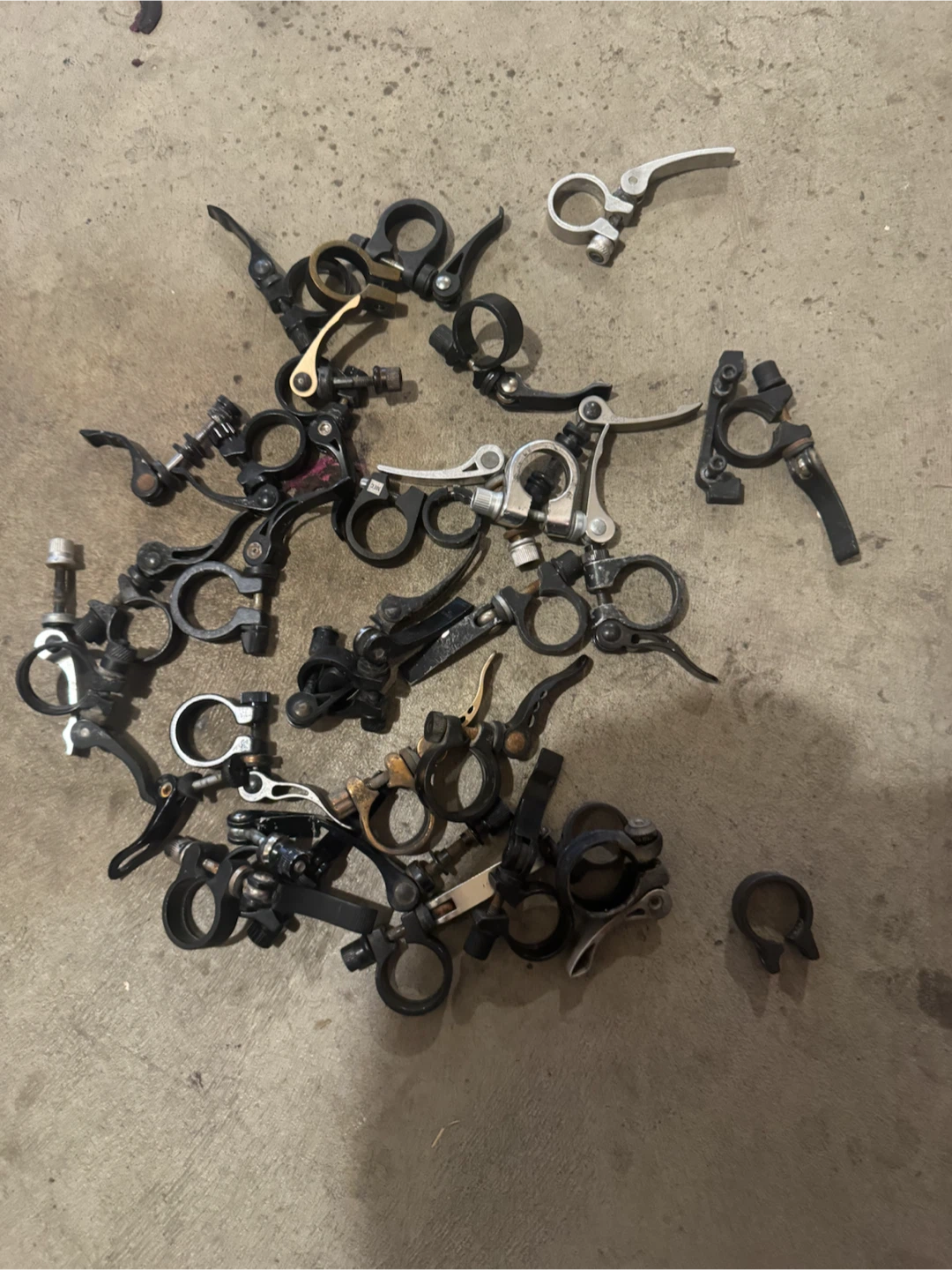 Bike Quick Release Seat Post Clamps.  10 for $10