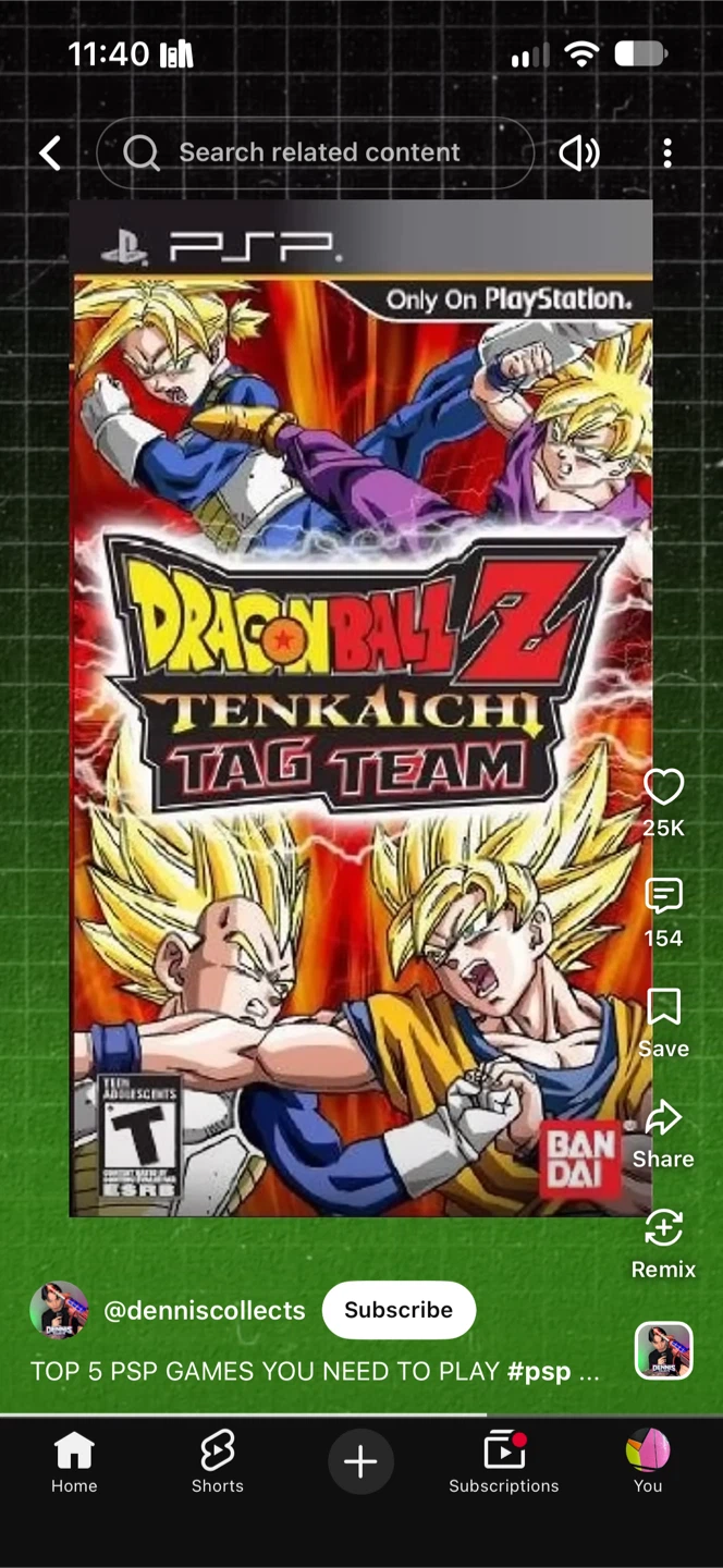 Dragon Ball Z Tenkaichi Tag Team for PSP