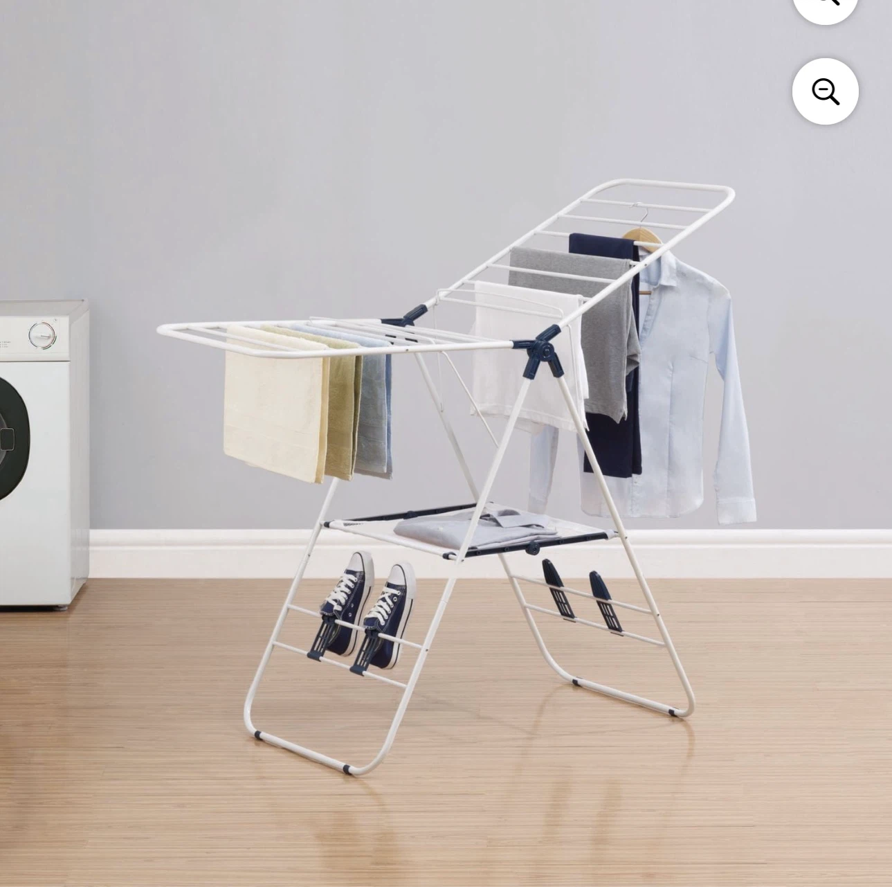 Mainstay heavyduty foldable dryer rack (clothes and shoe) - photo 4