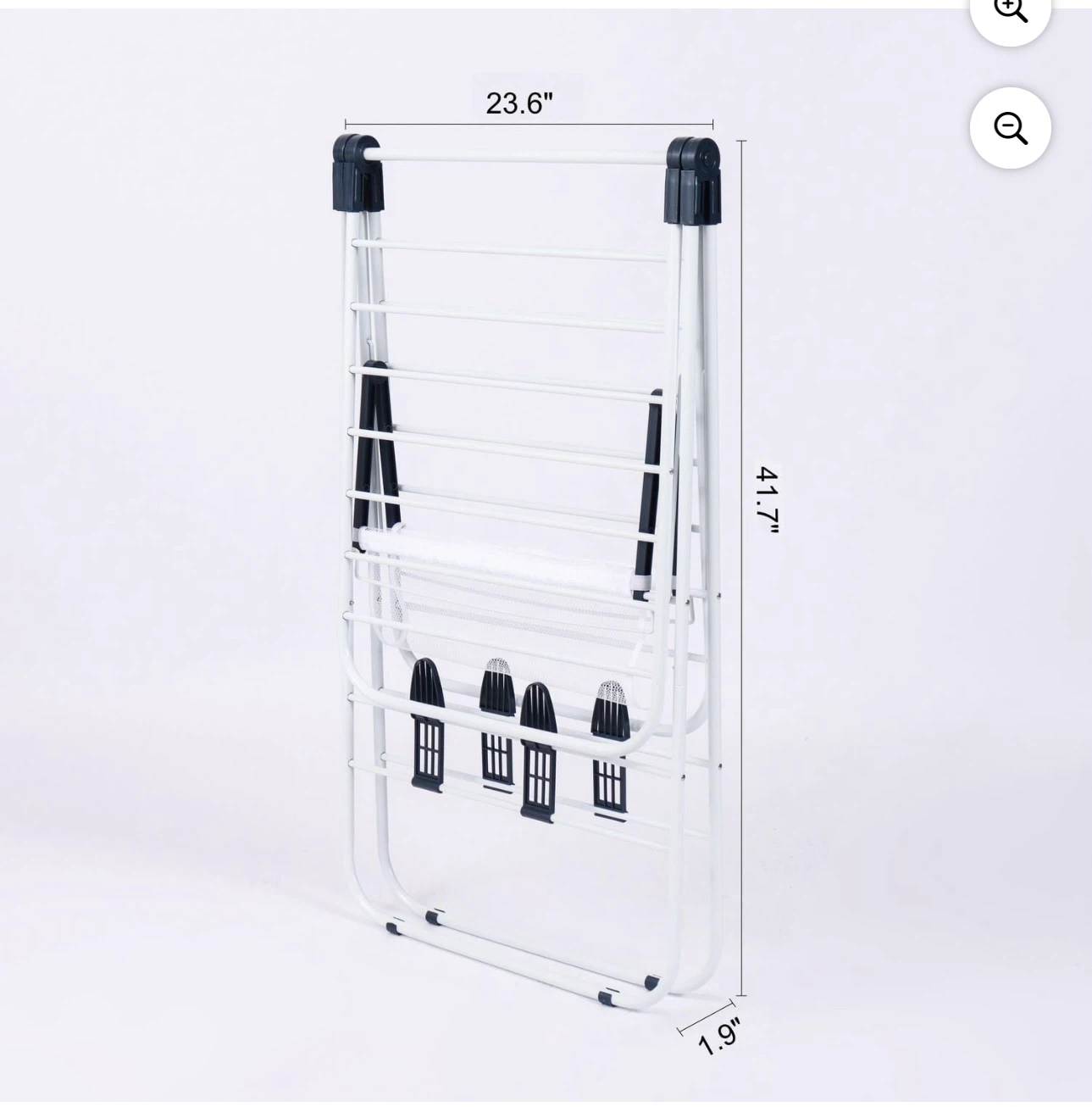 Mainstay heavyduty foldable dryer rack (clothes and shoe) - photo 5