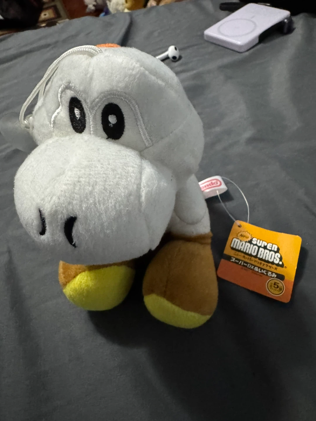 Nintendo Super Mario Bros. White Yoshi Plush