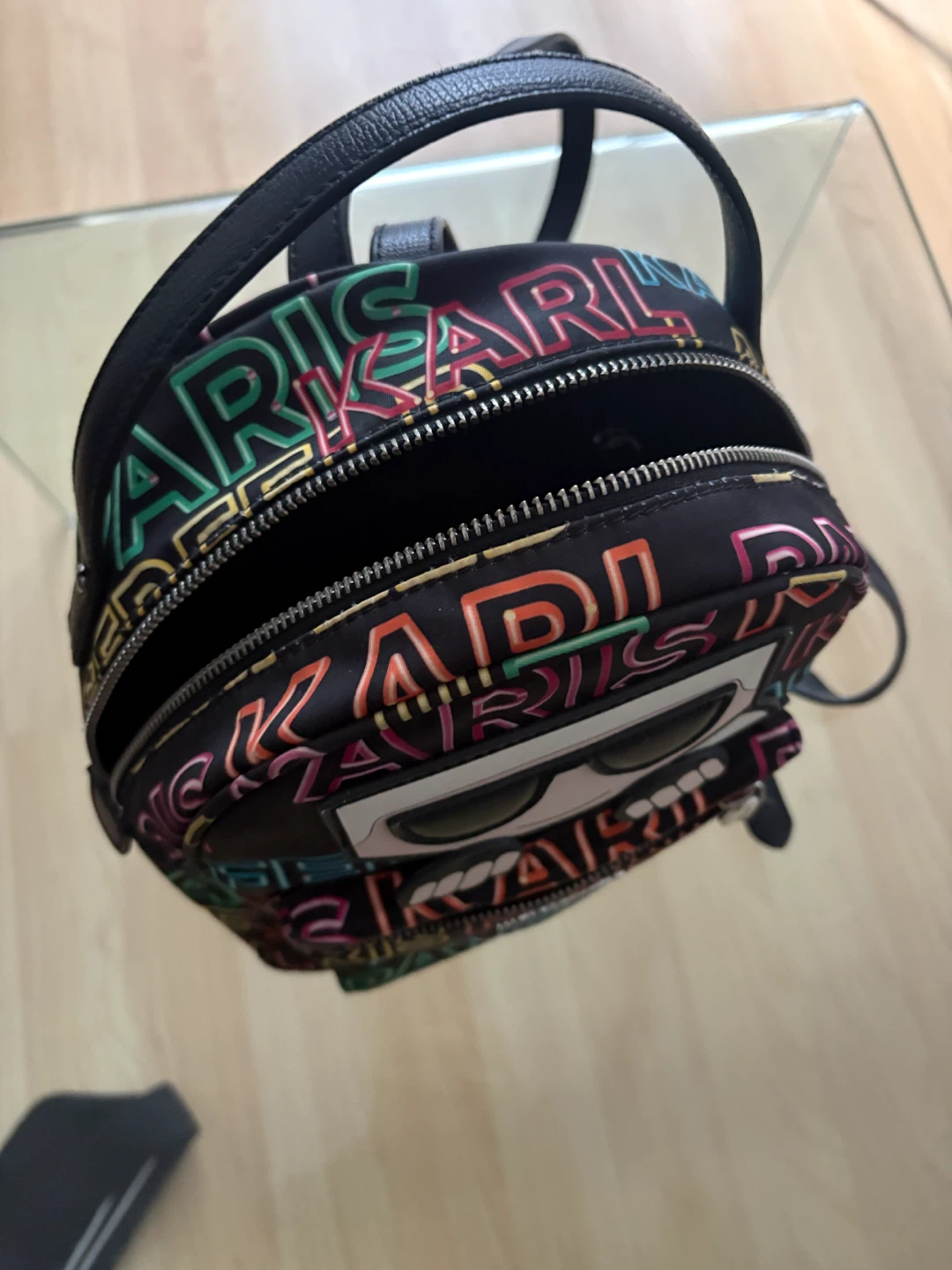 Karl Lagerfeld Graphic Print Mini Backpack - photo 2
