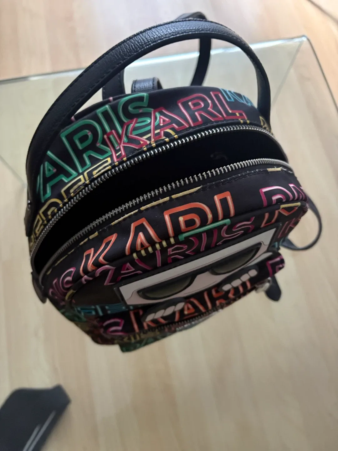 Karl Lagerfeld Graphic Print Mini Backpack - photo 2