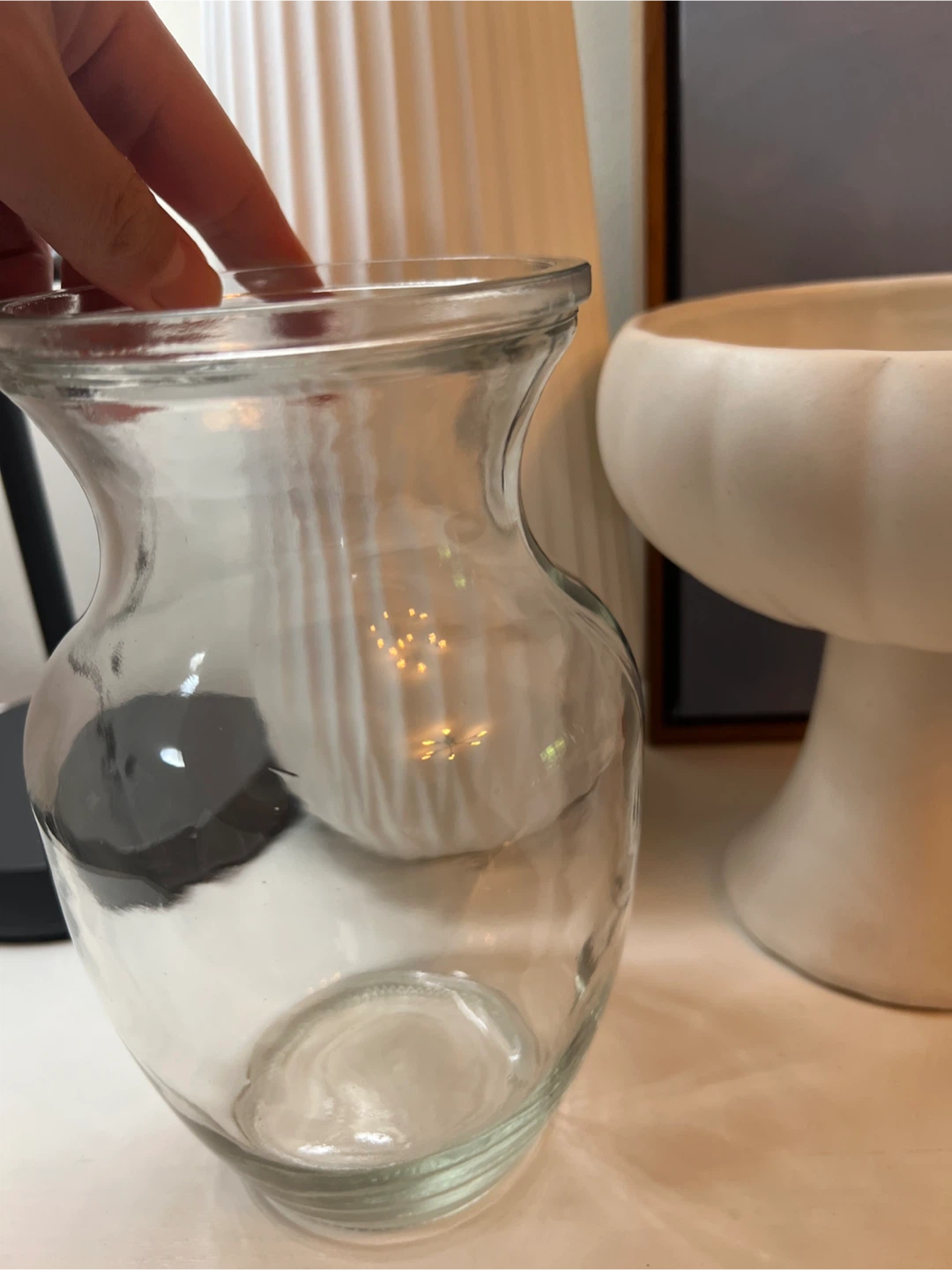 Clear Glass Vase - photo 5