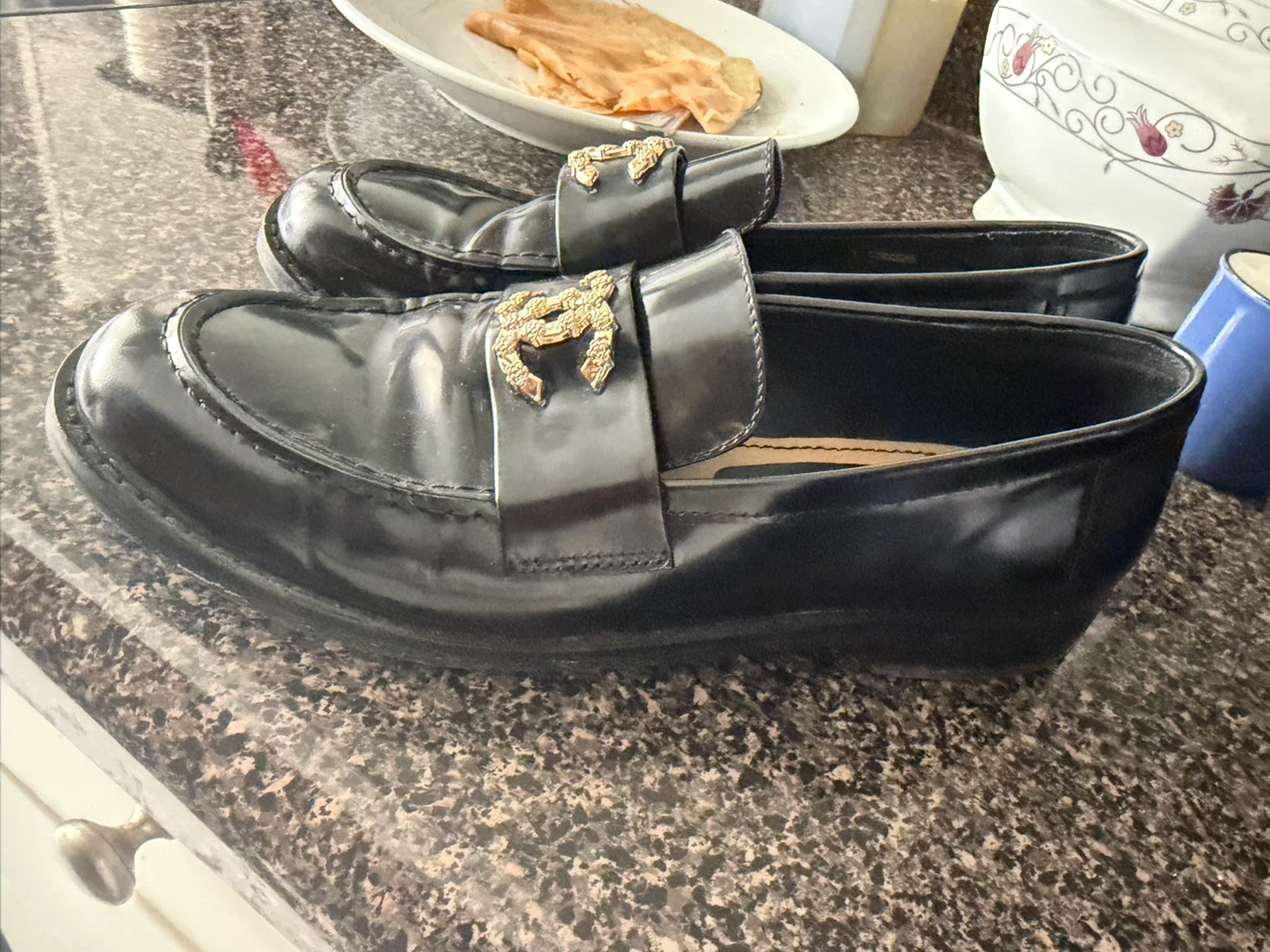 Chanel Black Leather Loafers - photo 4